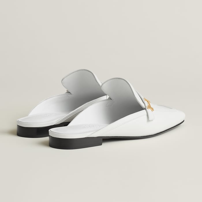 Blanc Groupie Mule