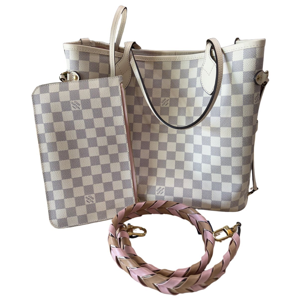 Neverfull leather tote