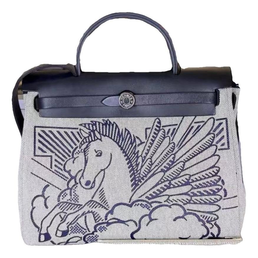 Herbag leather handbag