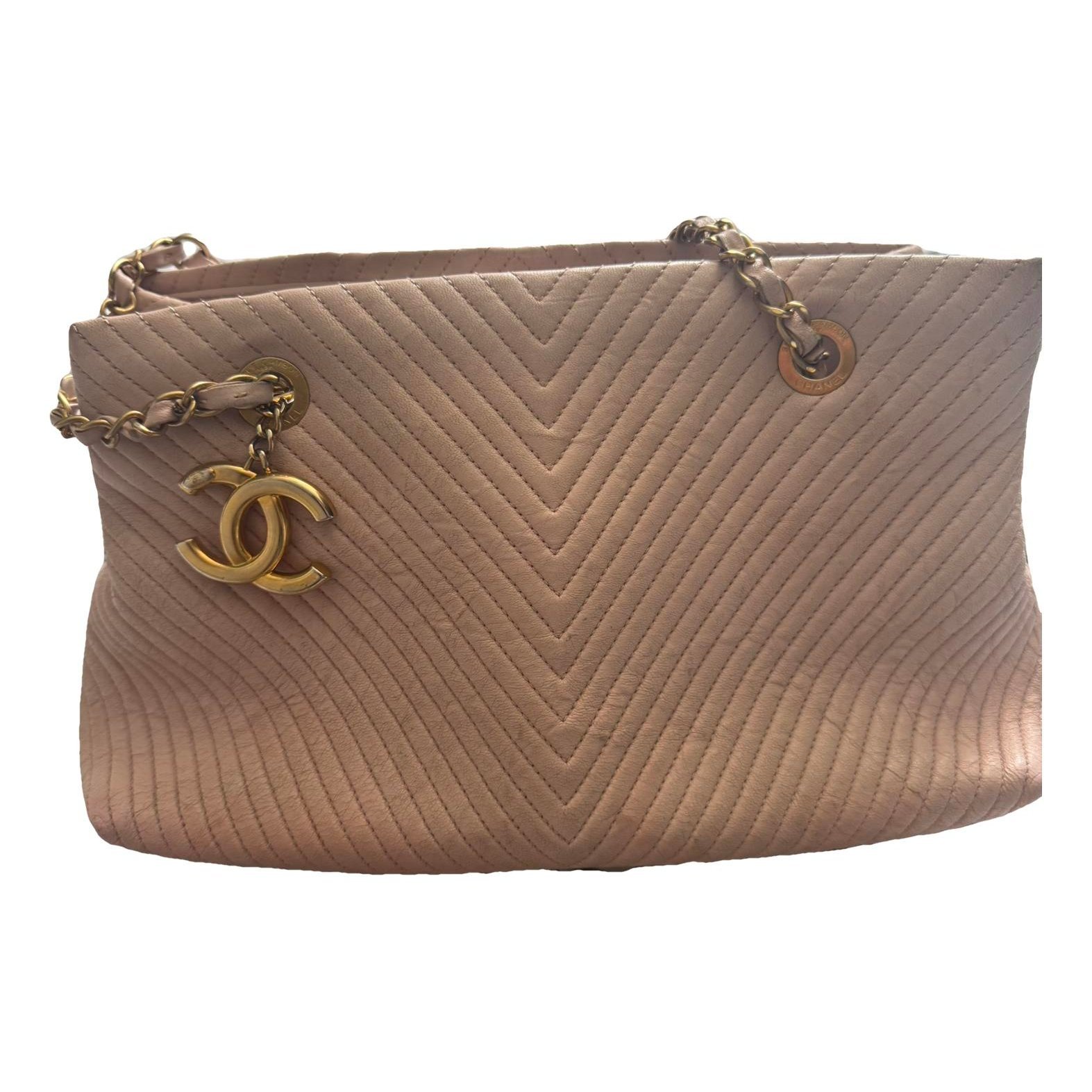 Classic CC Shopping leather handbag