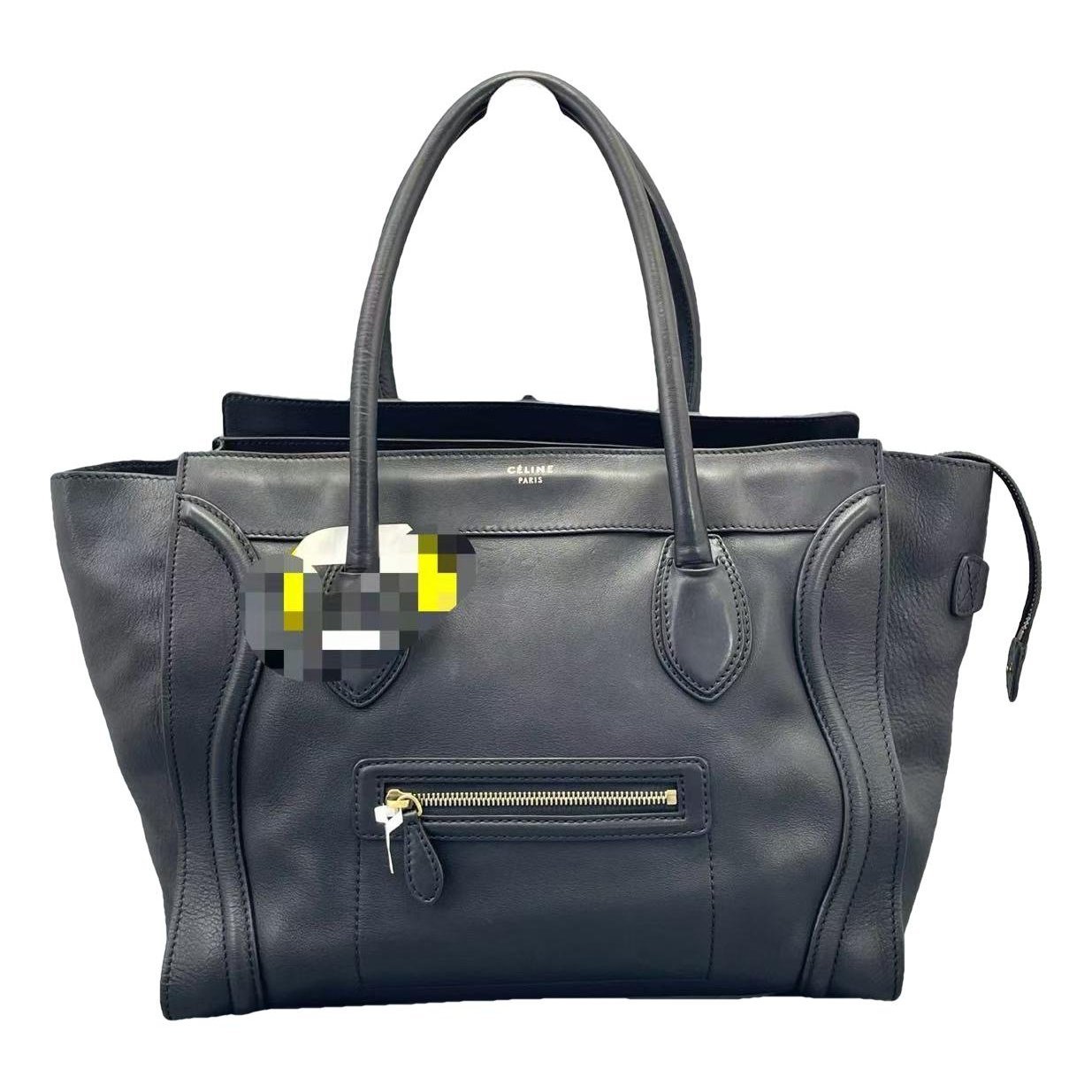 Luggage leather handbag