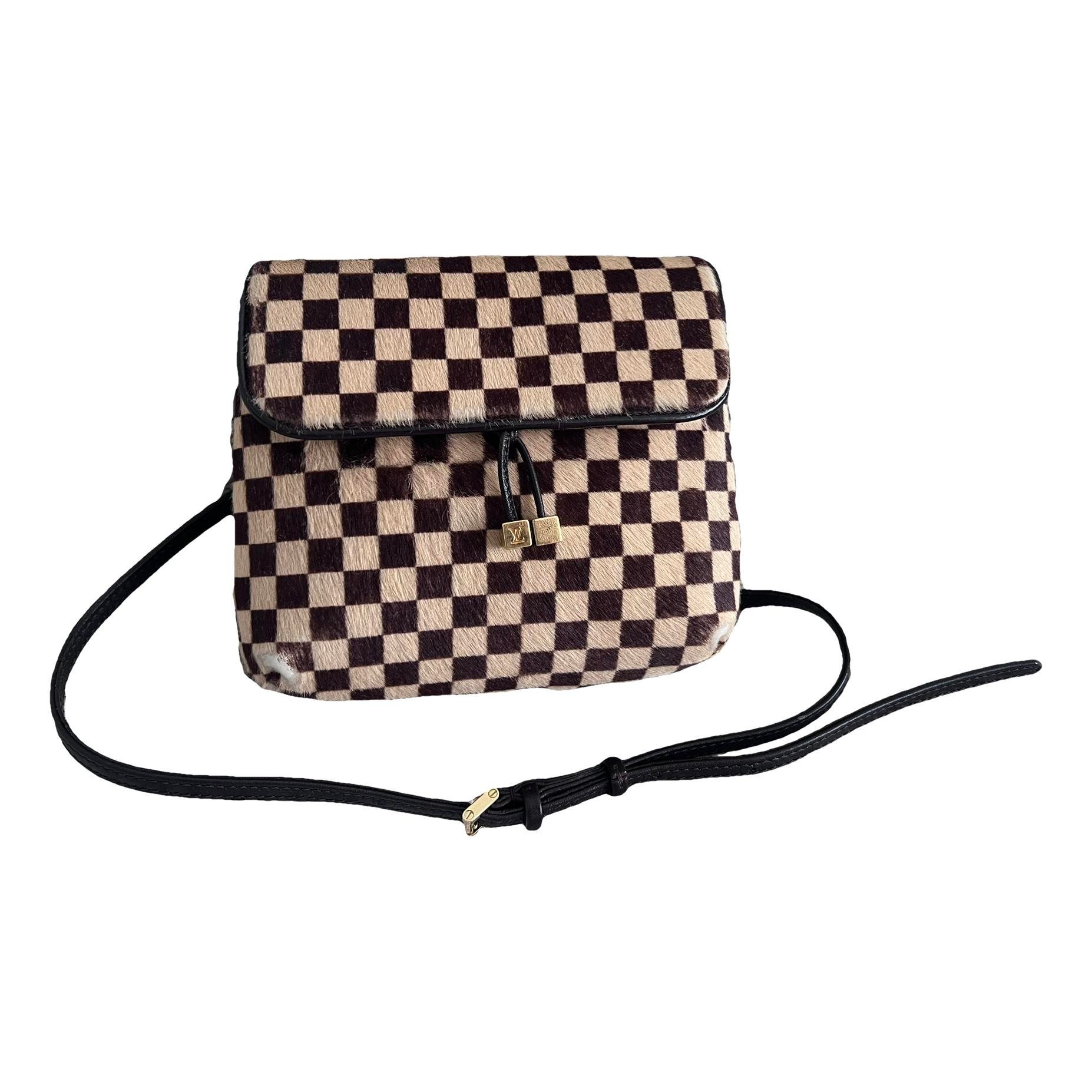Pony-style calfskin crossbody bag