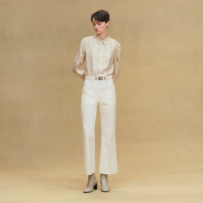 Blanc Perle "Candy Libris Bandana" Classic Shirt