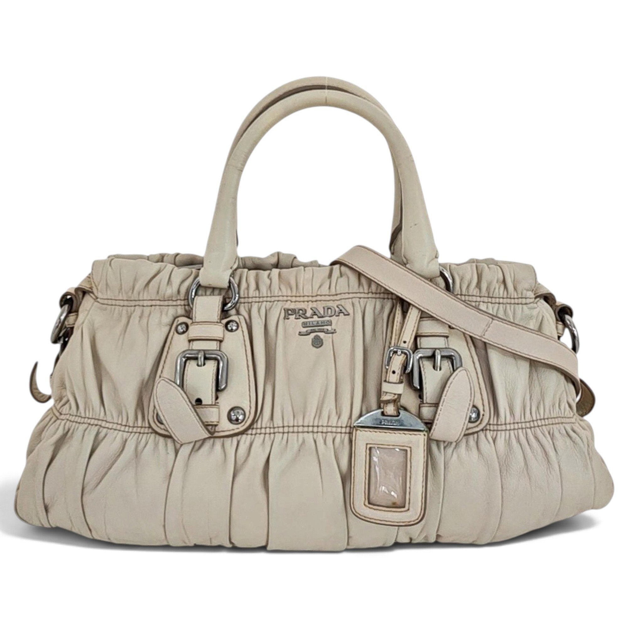 Leather handbag