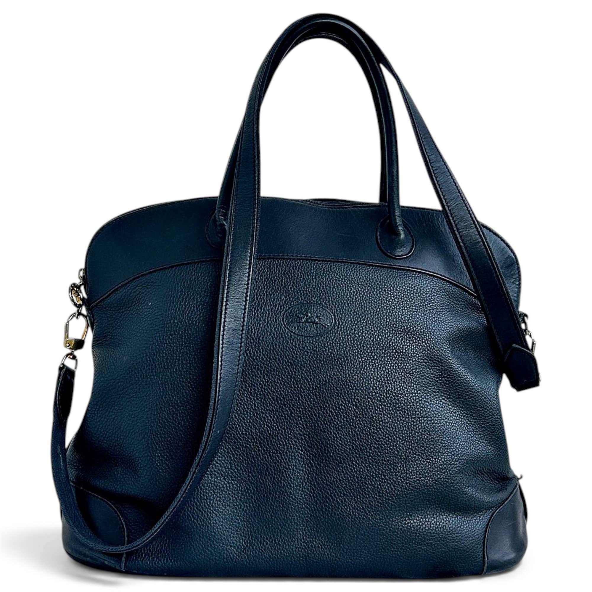 Longchamp Légende leather bowling bag