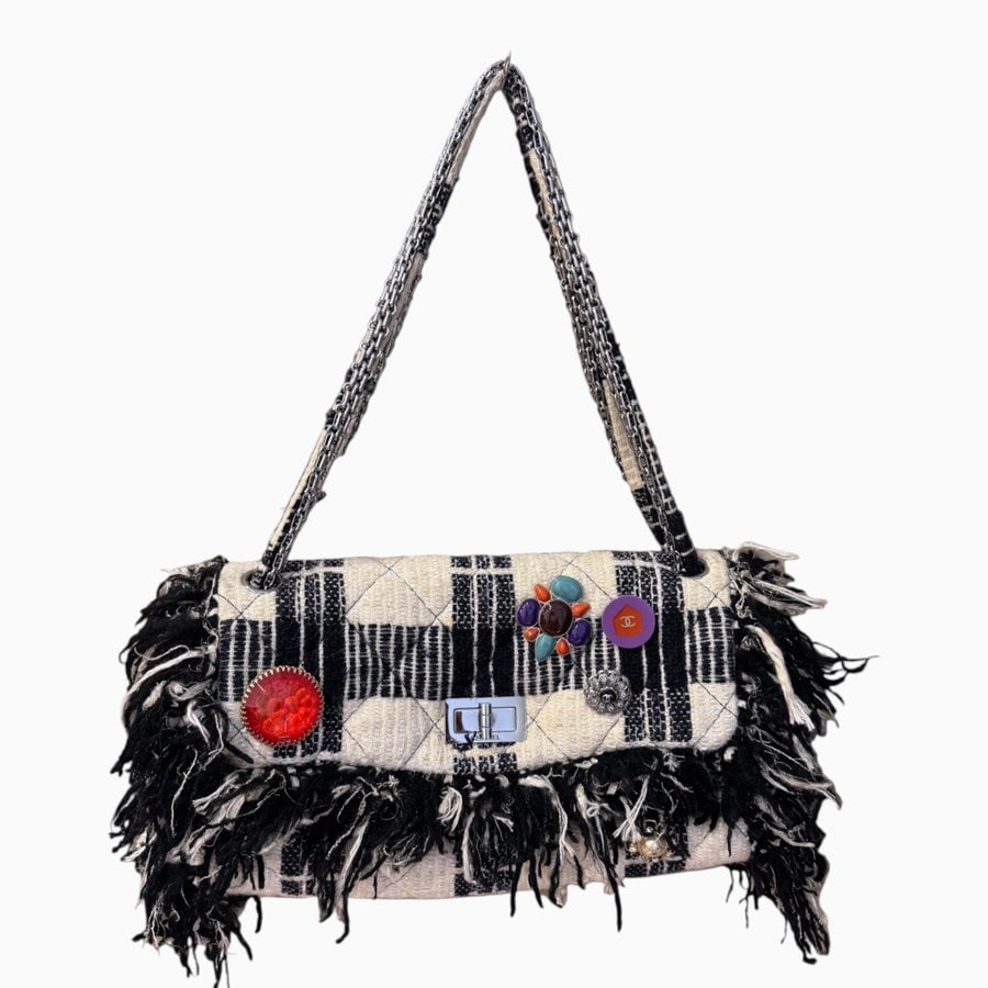 Tweed handbag