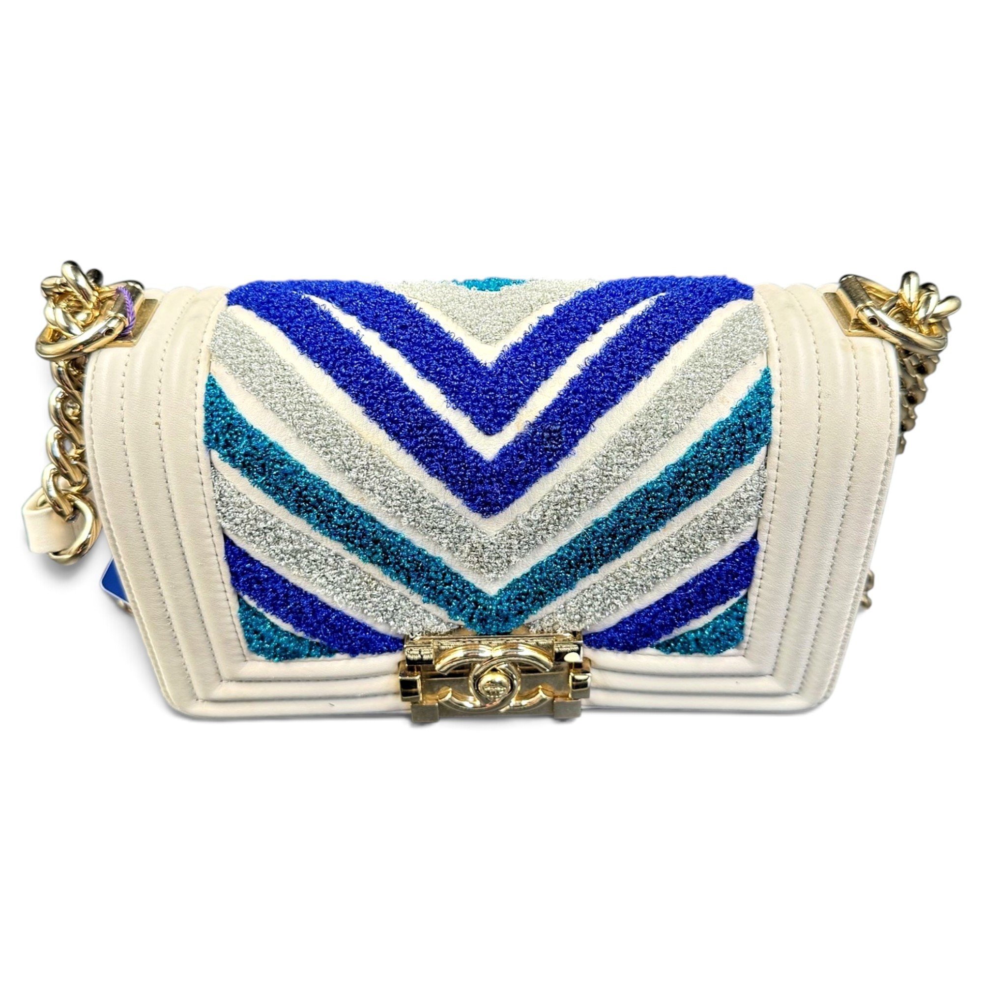 Boy tweed crossbody bag