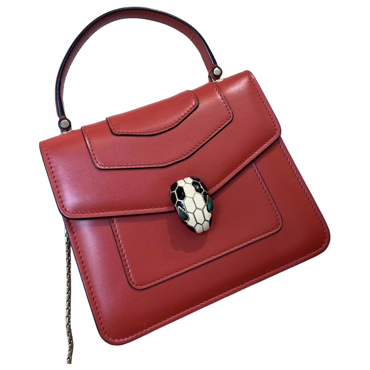 Bvlgari Serpenti leather crossbody bag