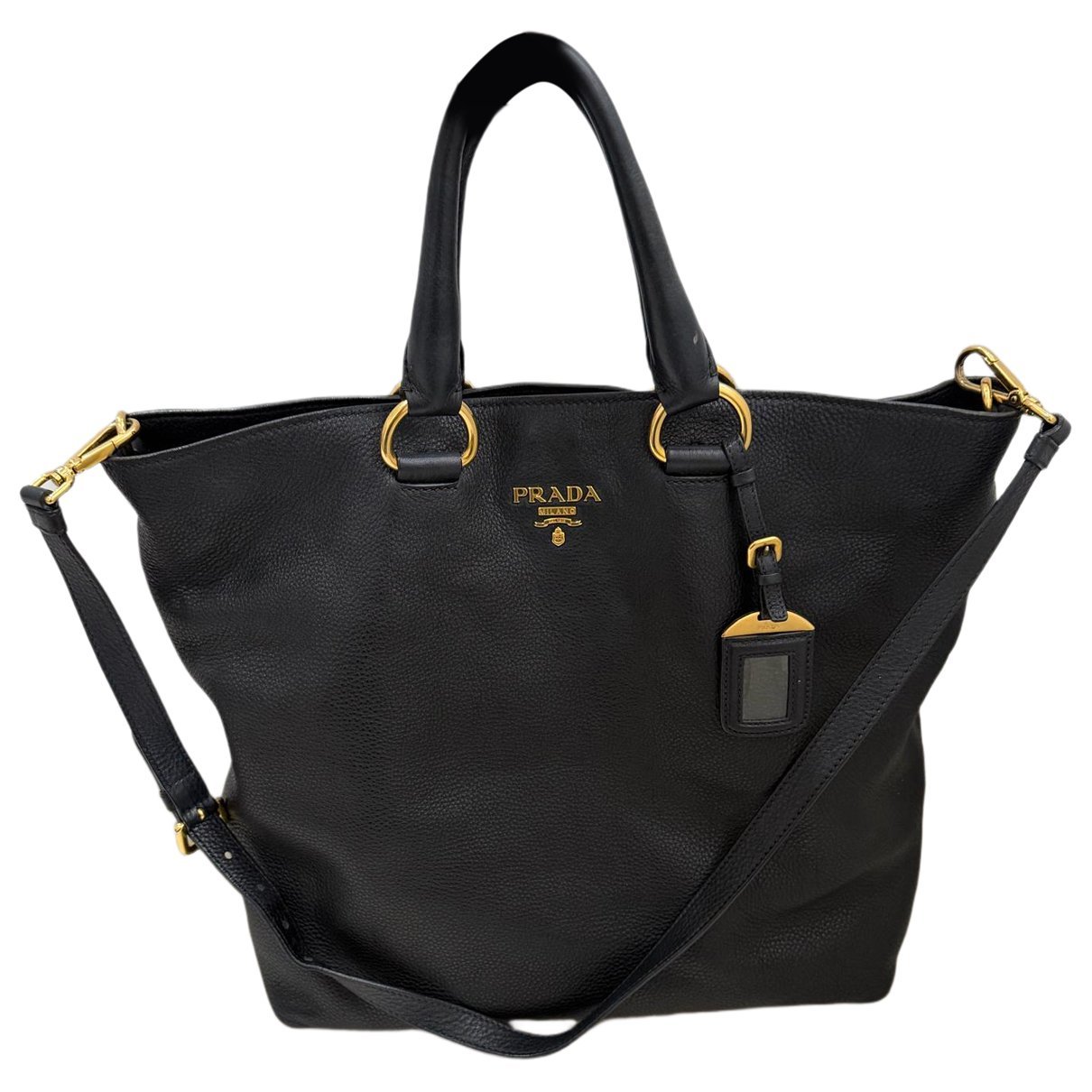 Soft leather tote