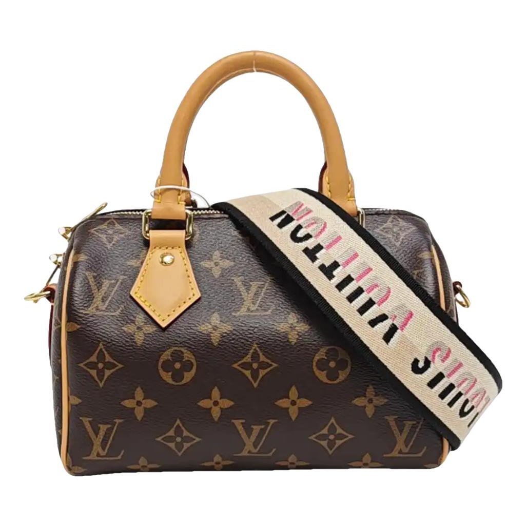 Nano Speedy / Mini HL leather handbag