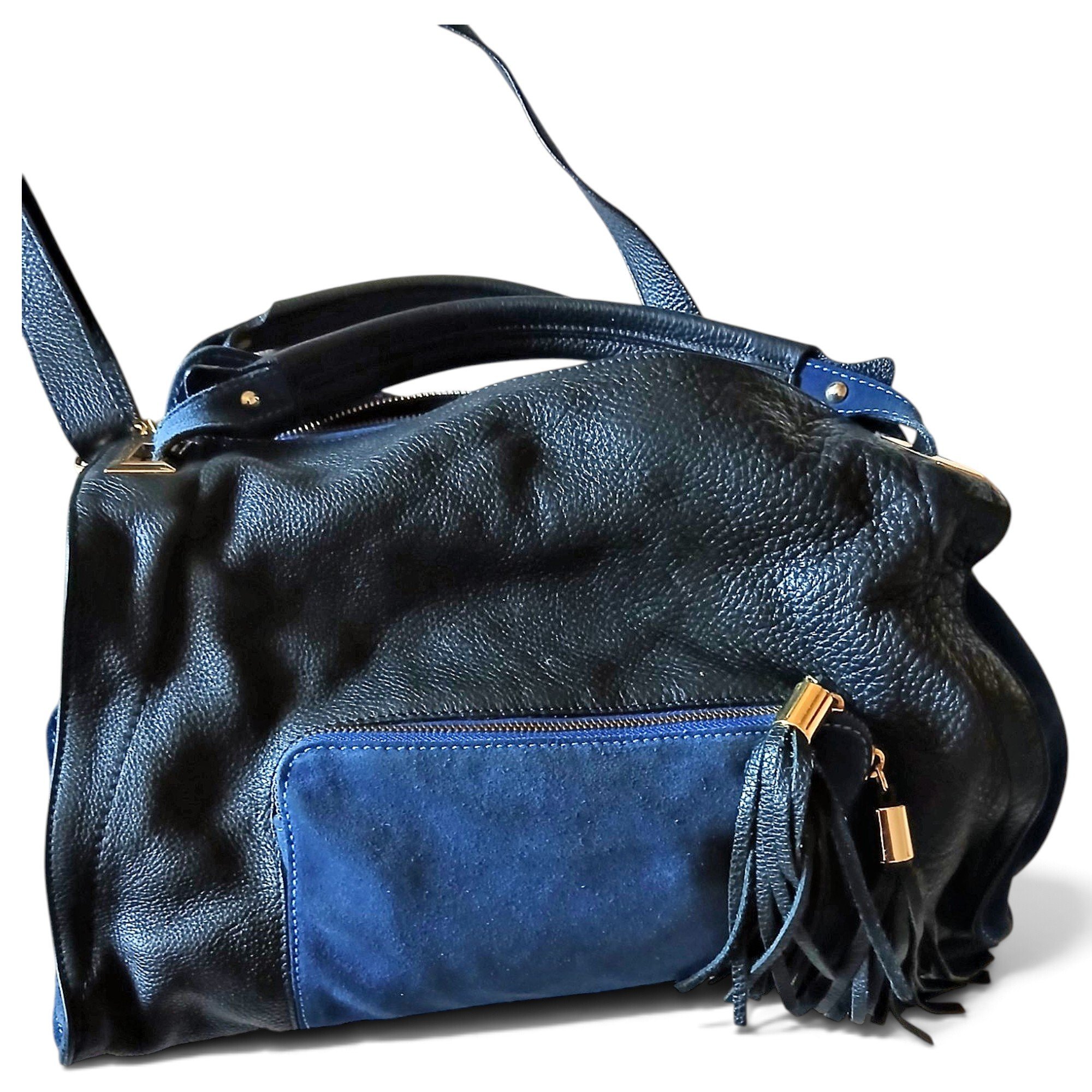 Addict leather handbag