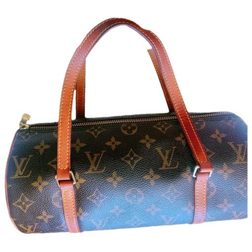 Papillon leather handbag