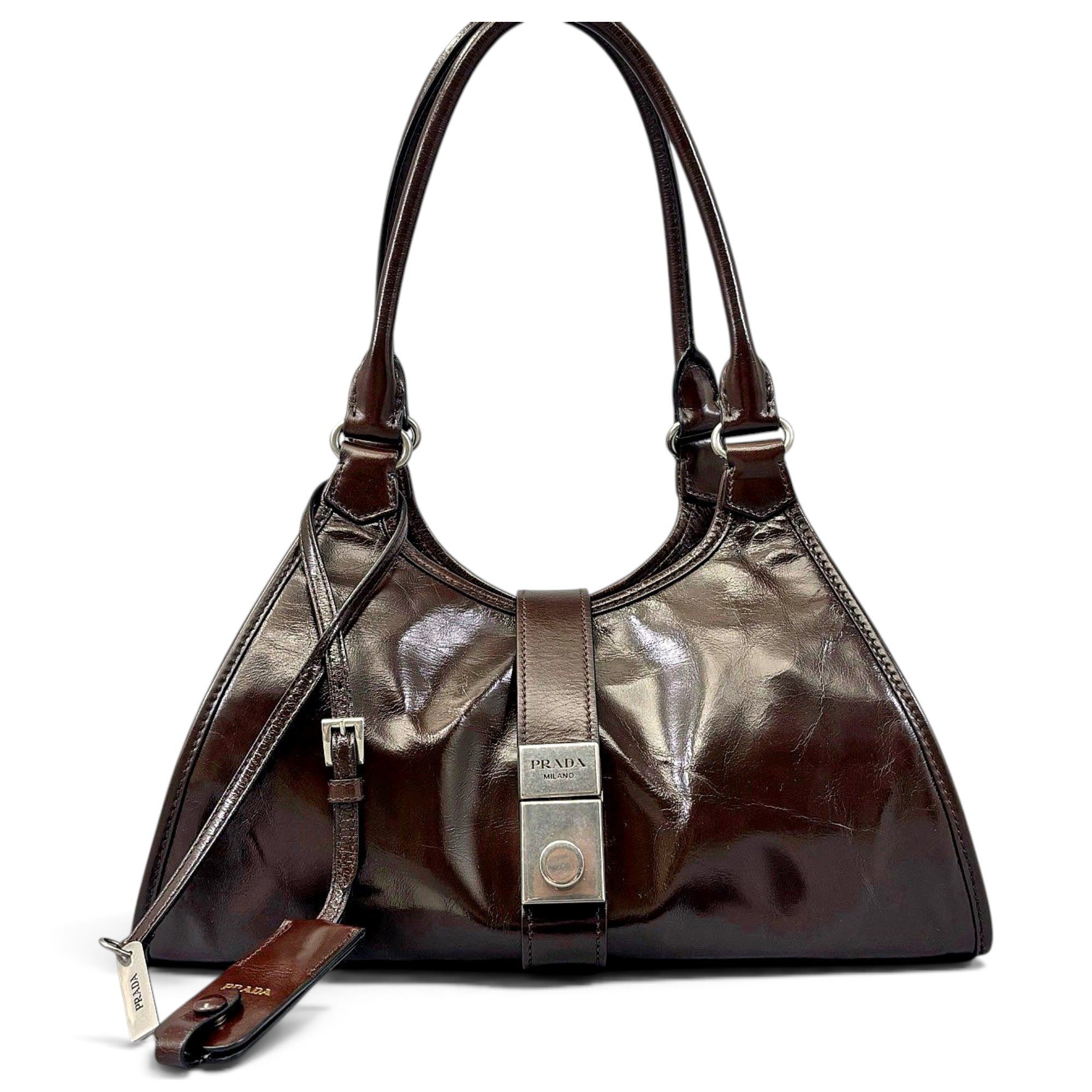 Leather handbag