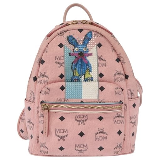 Leather backpack