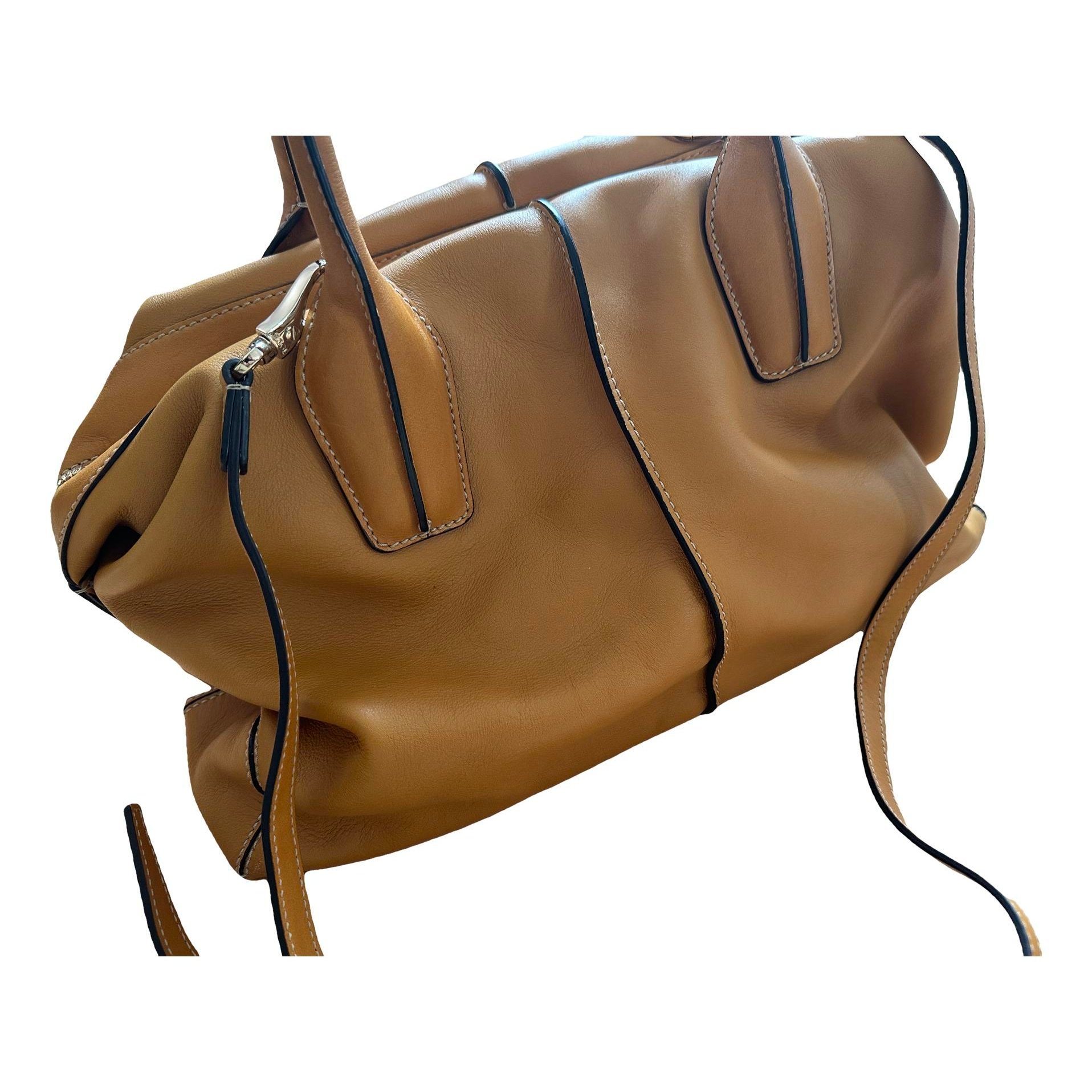D Bag leather handbag