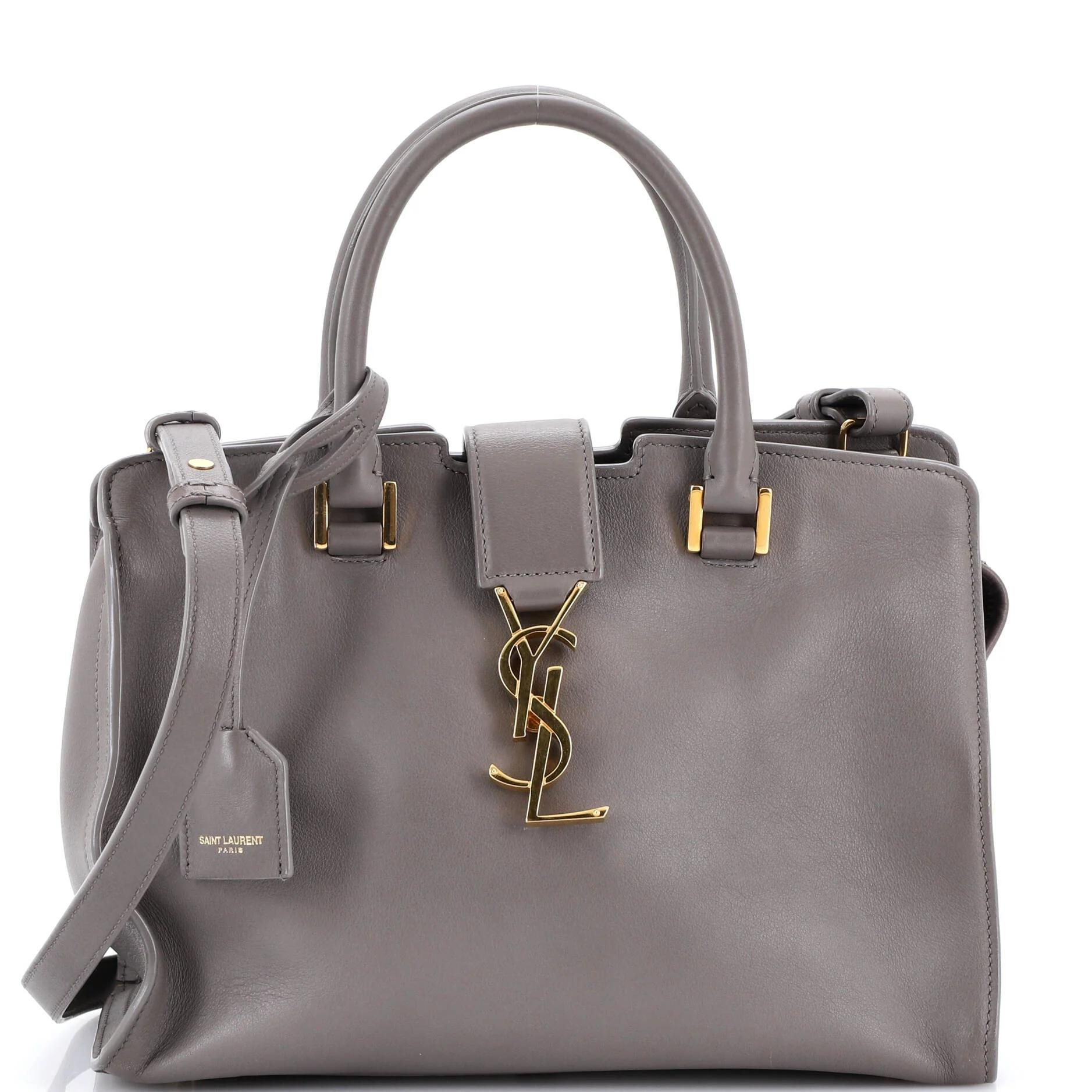 Leather satchel
