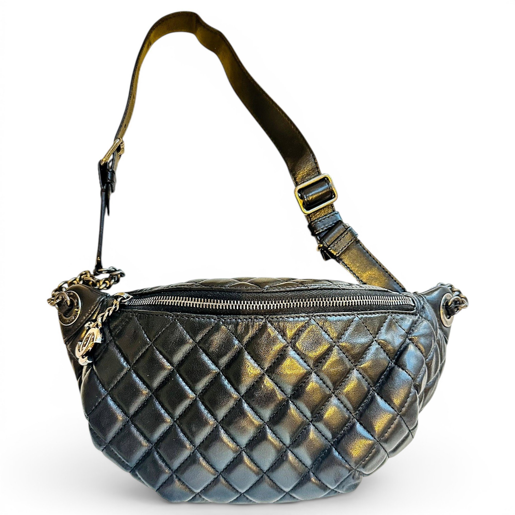 All About Chains leather handbag