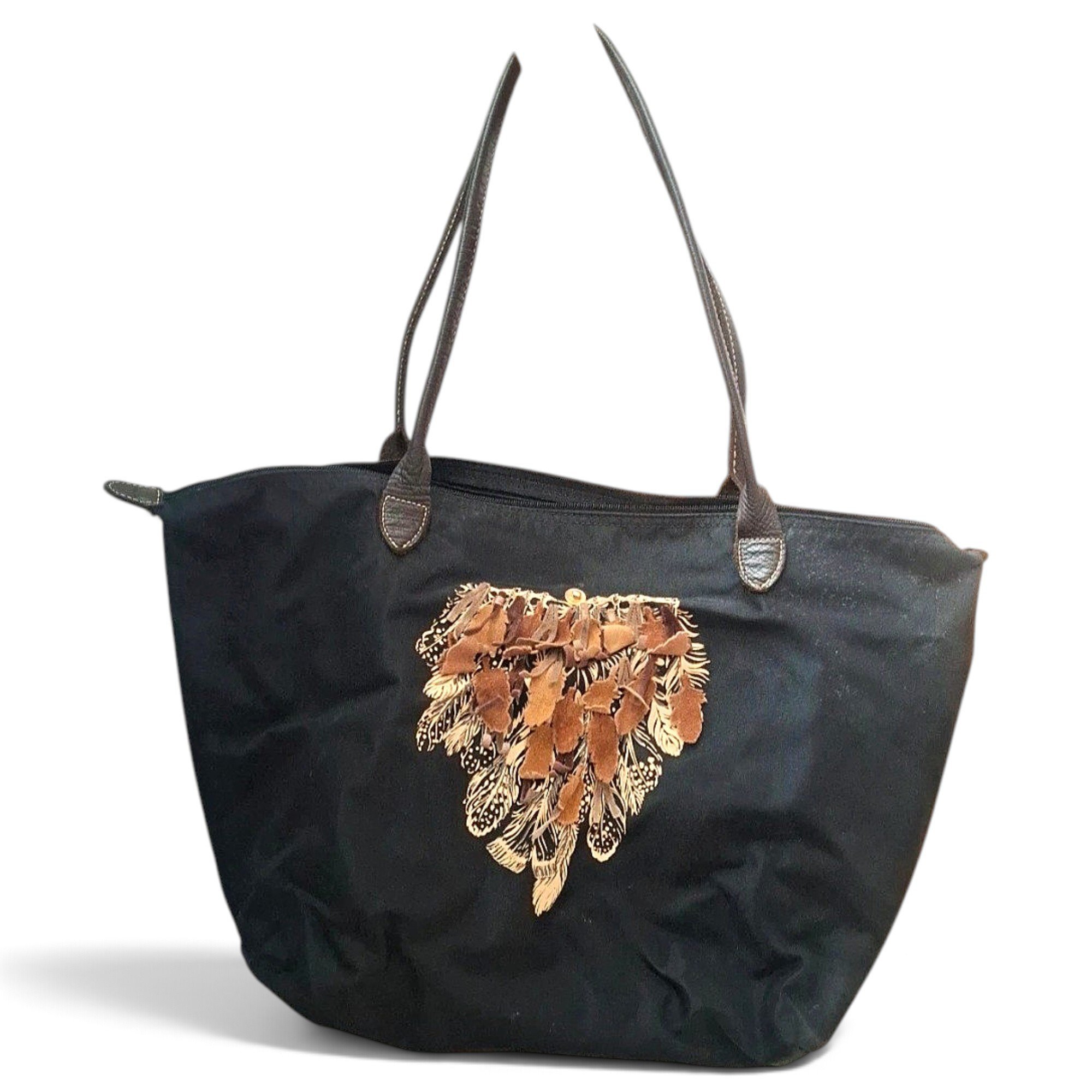 Longchamp Pliage cloth tote