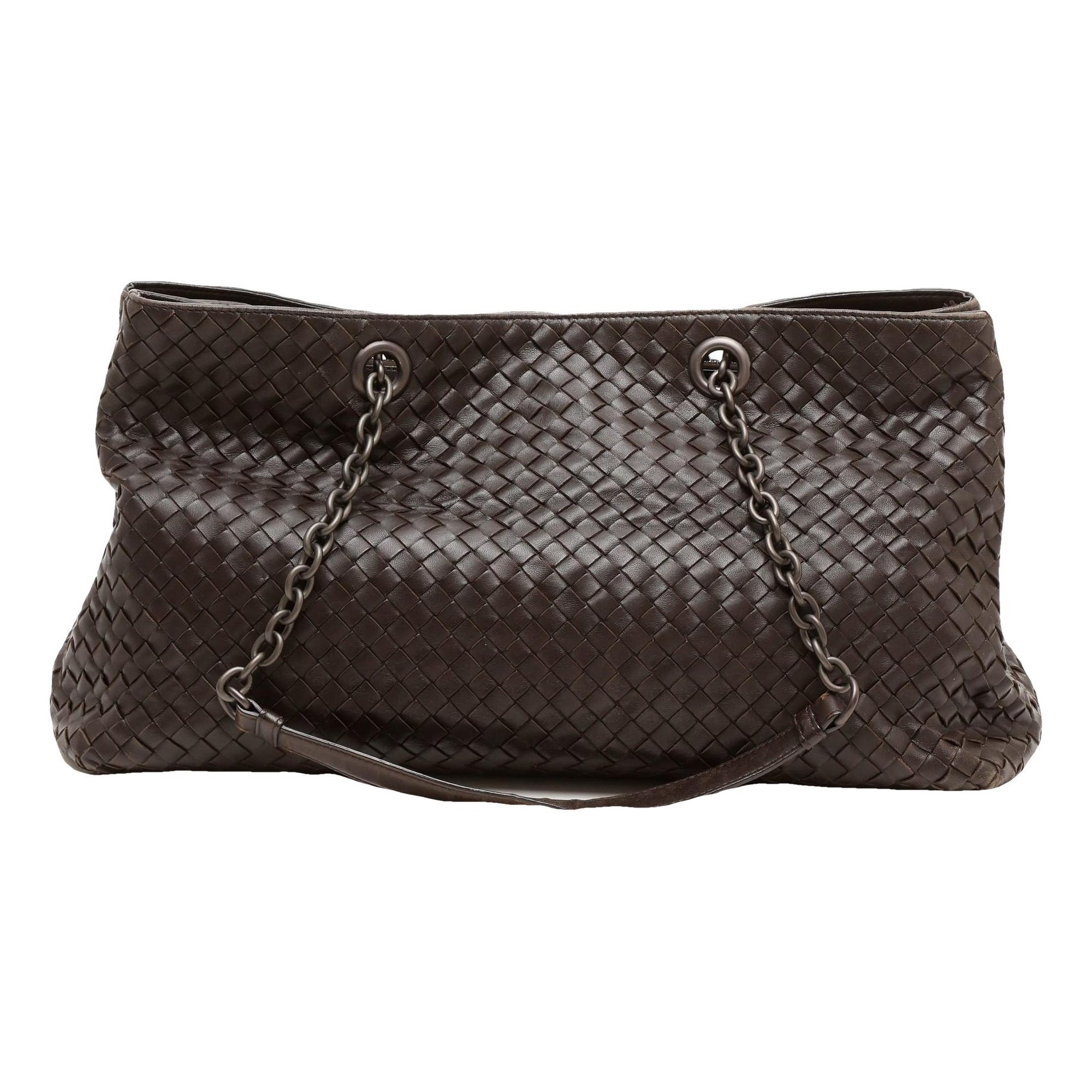 Leather tote