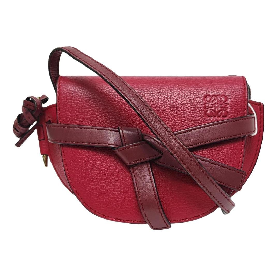 Gate leather crossbody bag