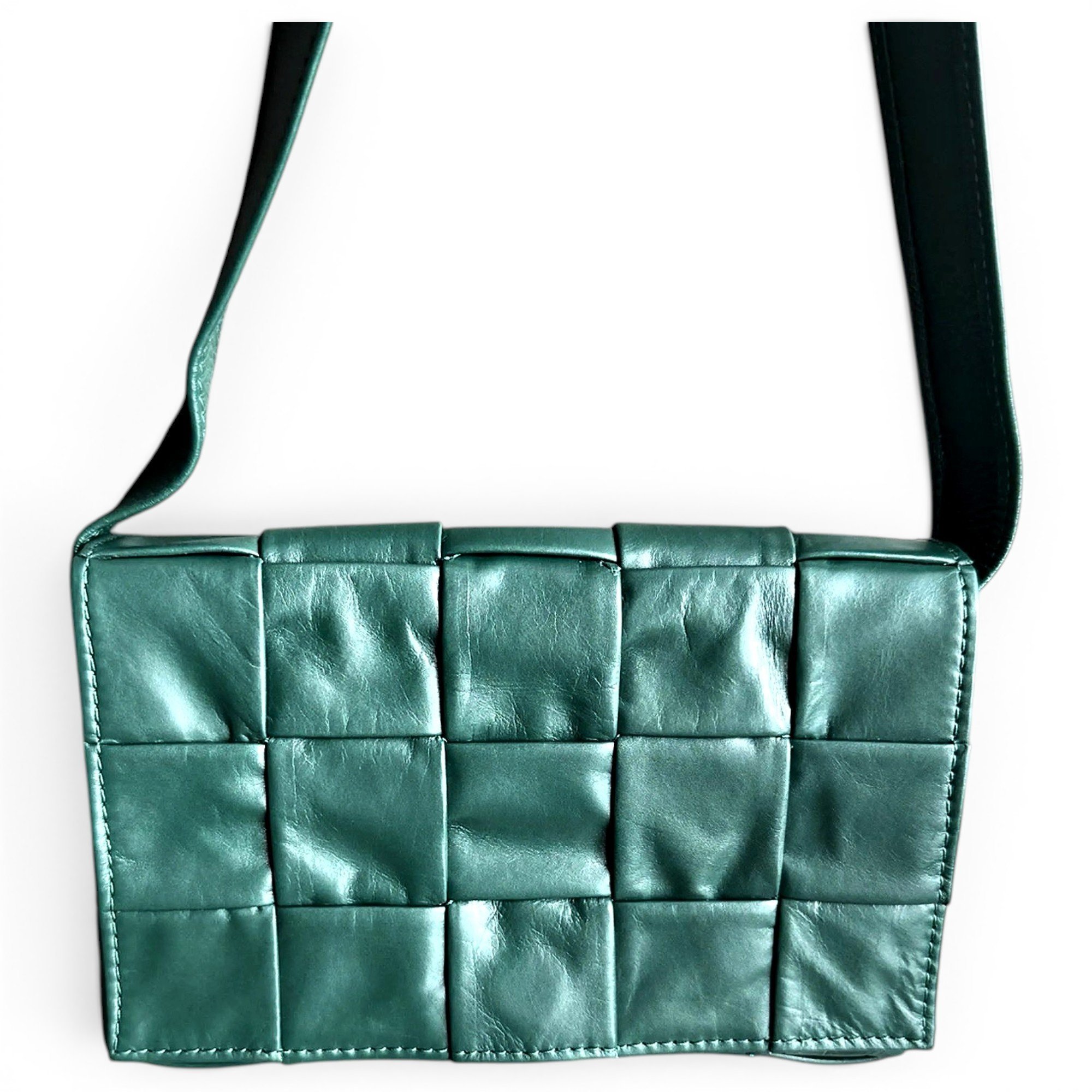 Bottega Veneta Cassette leather crossbody bag