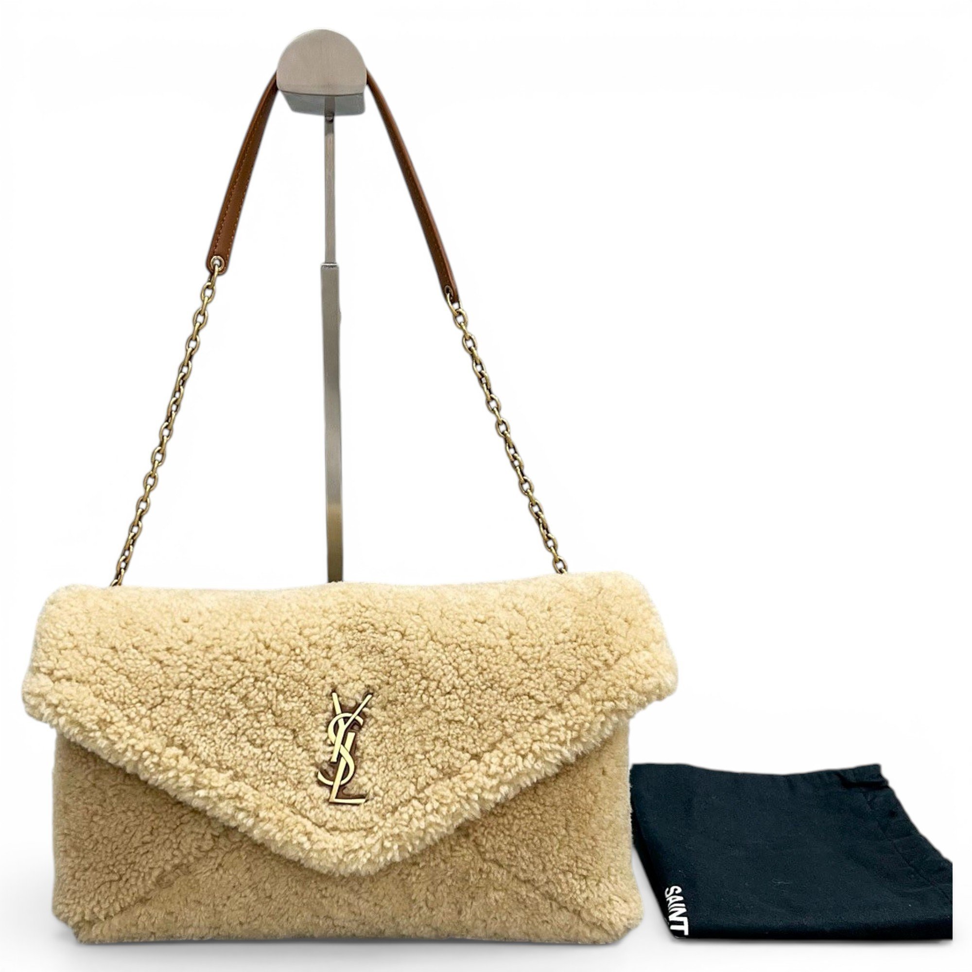 Loulou Puffer wool handbag