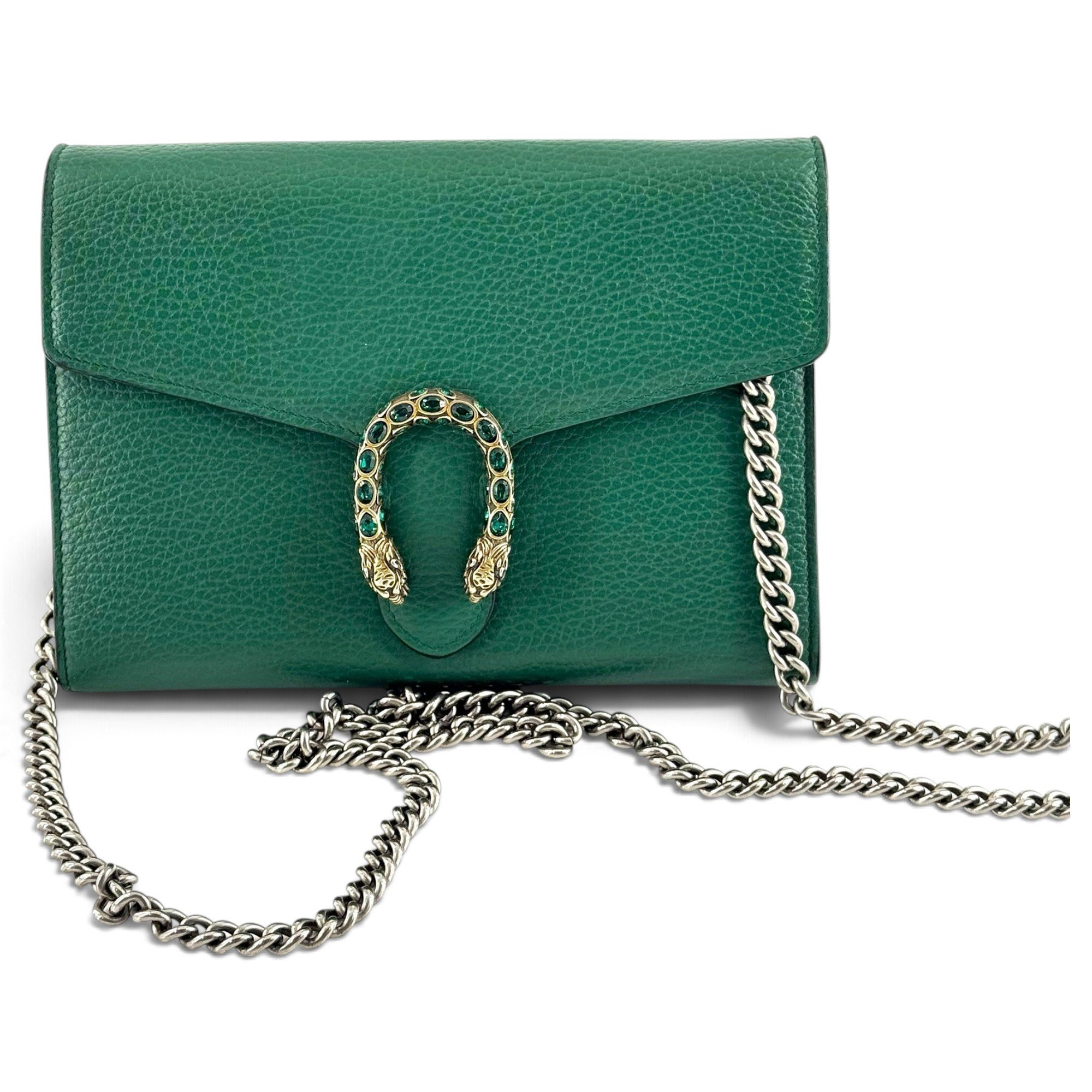 Dionysus Chain Wallet leather crossbody bag