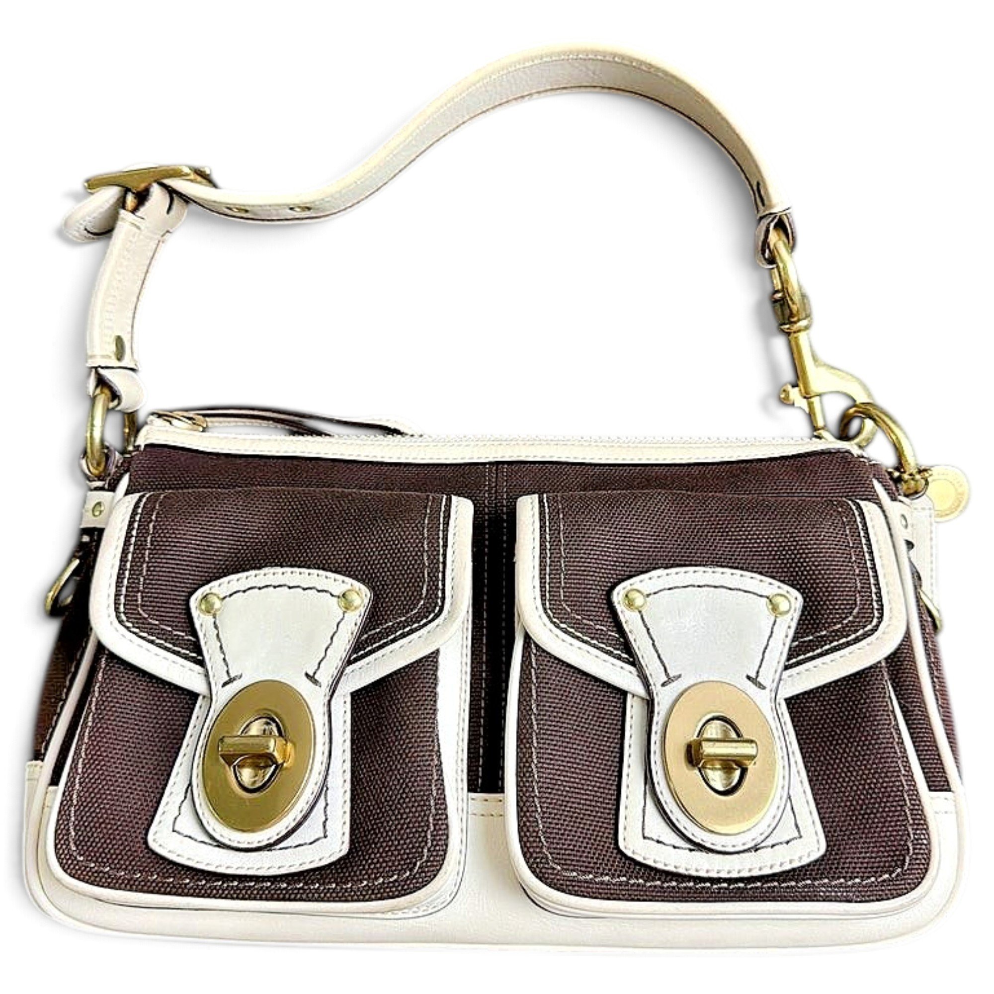 Signature Sufflette leather handbag