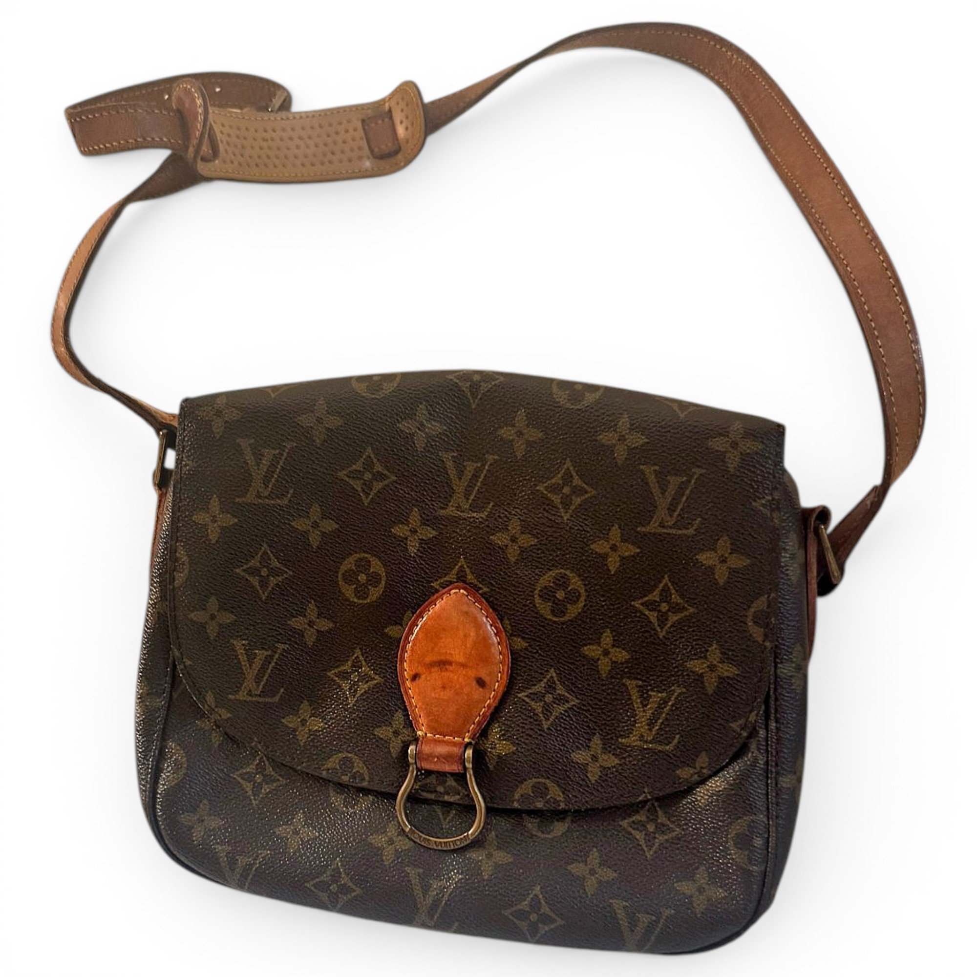 Saint Cloud leather crossbody bag