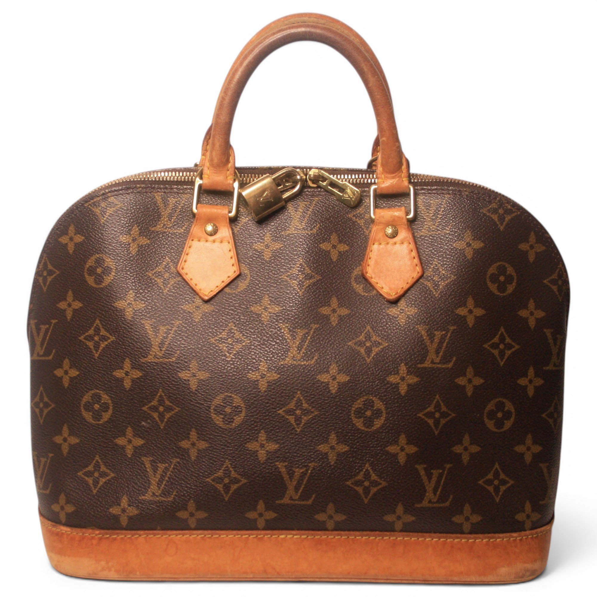 Alma leather handbag