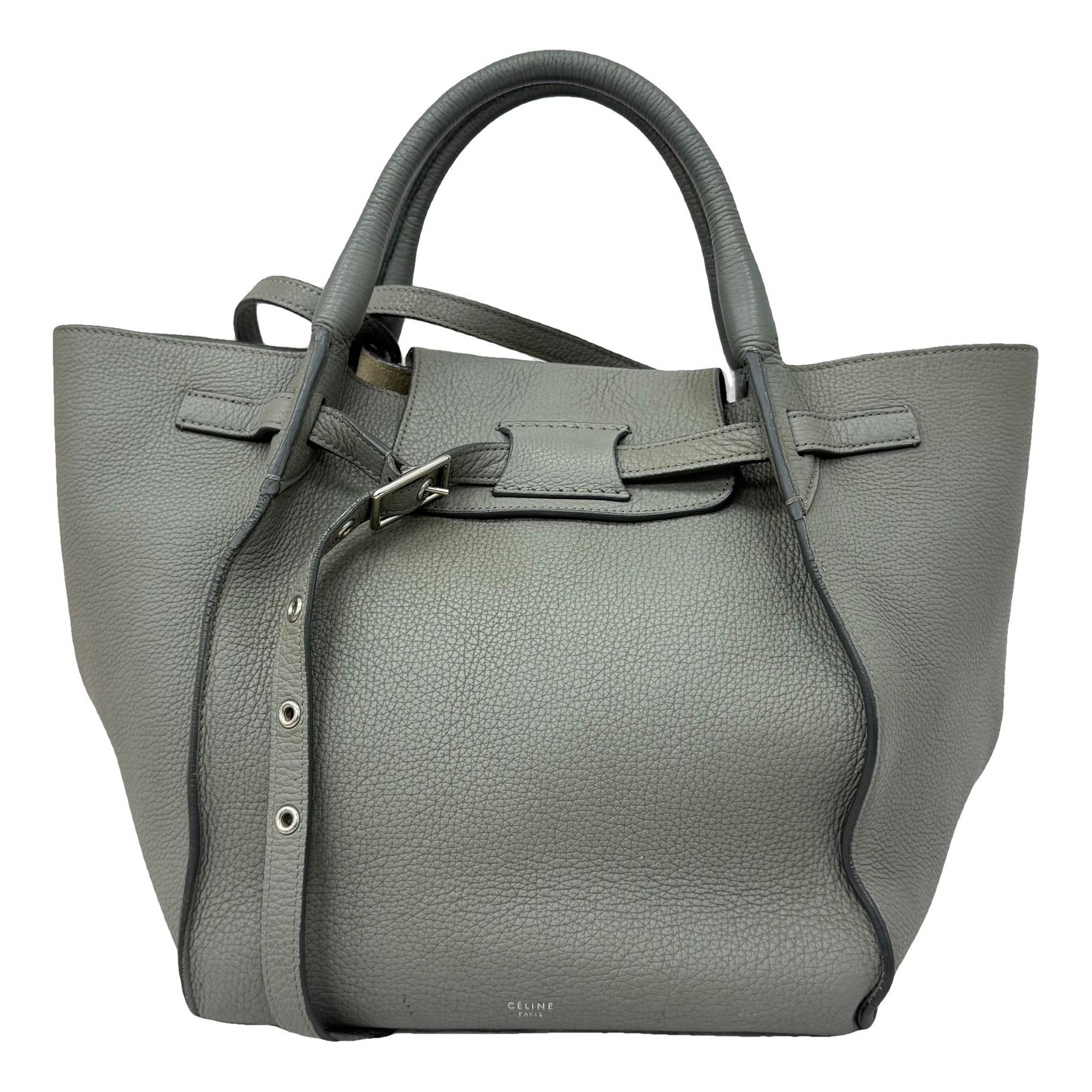 Big Bag leather handbag