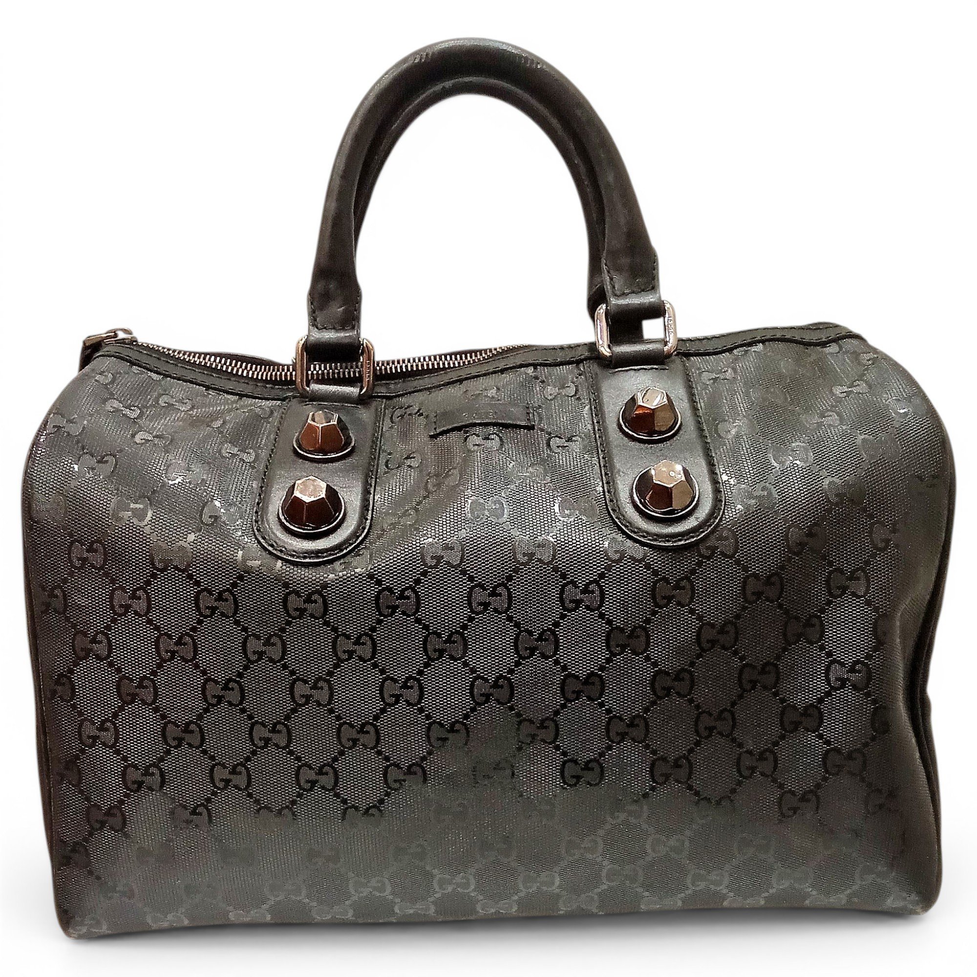Gucci Boston leather handbag