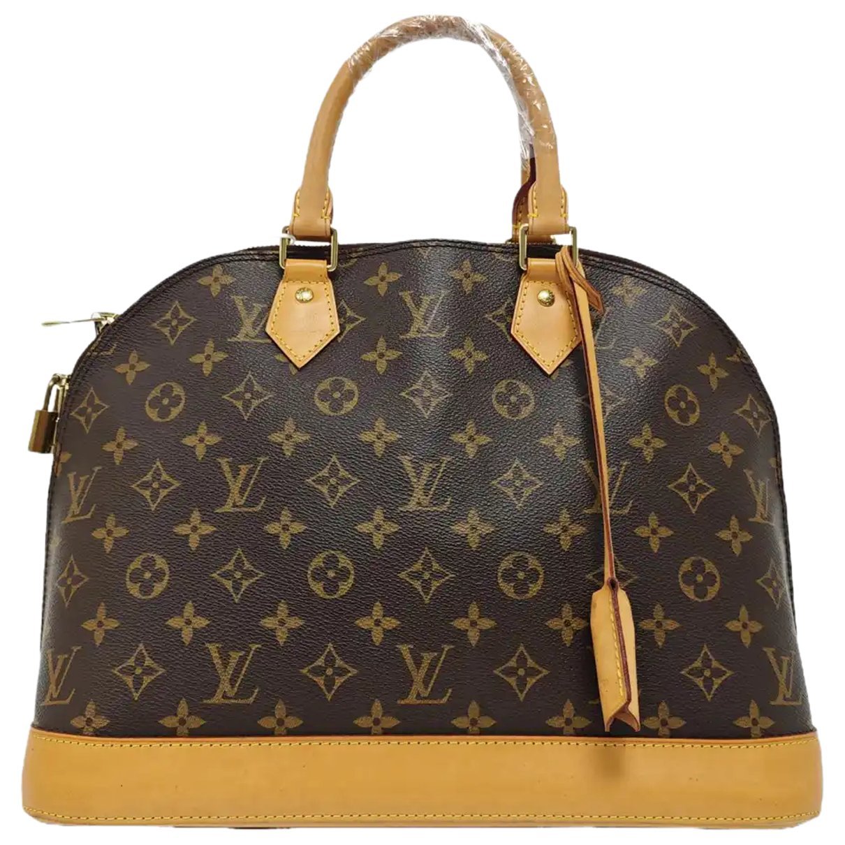 Alma leather handbag