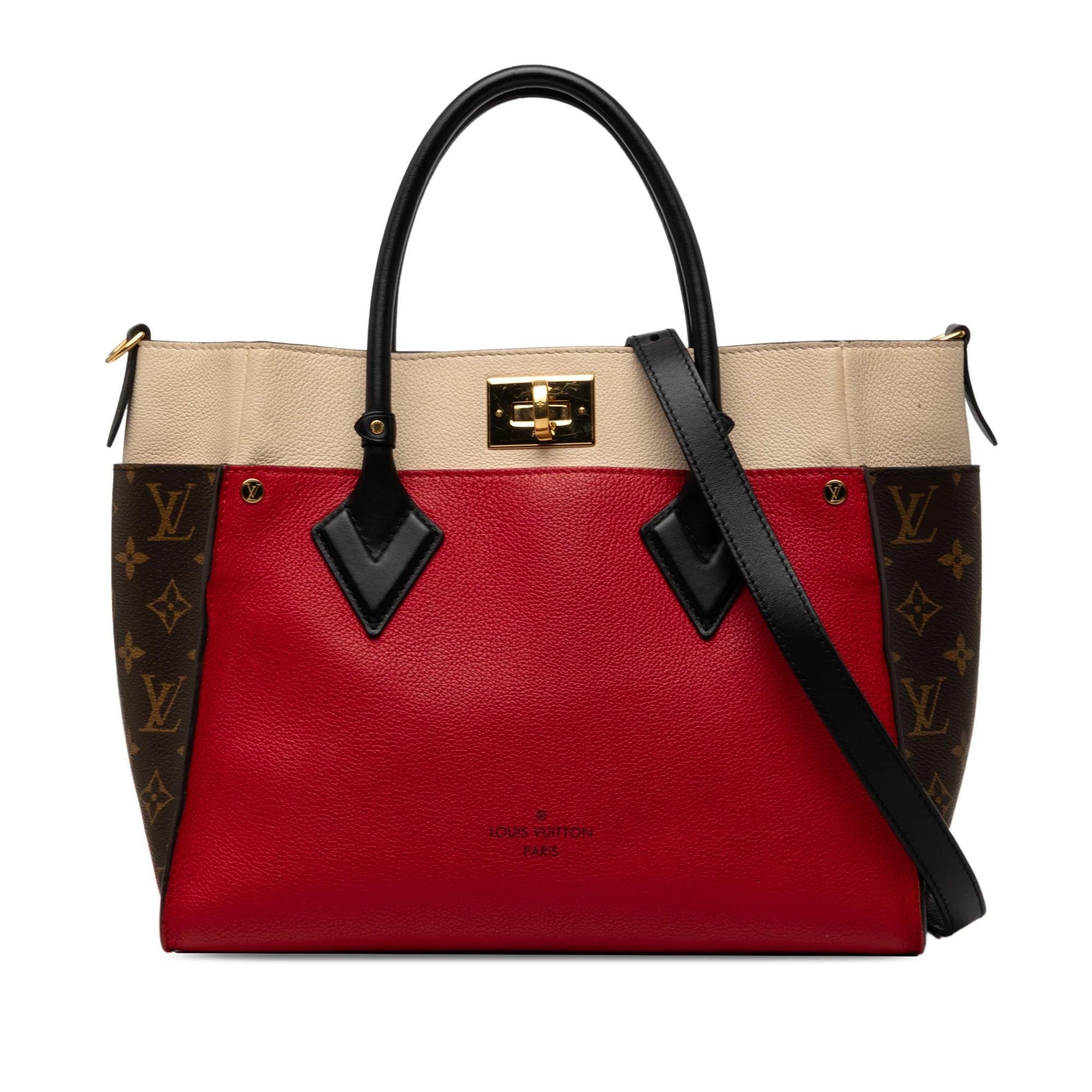 On My Side leather satchel