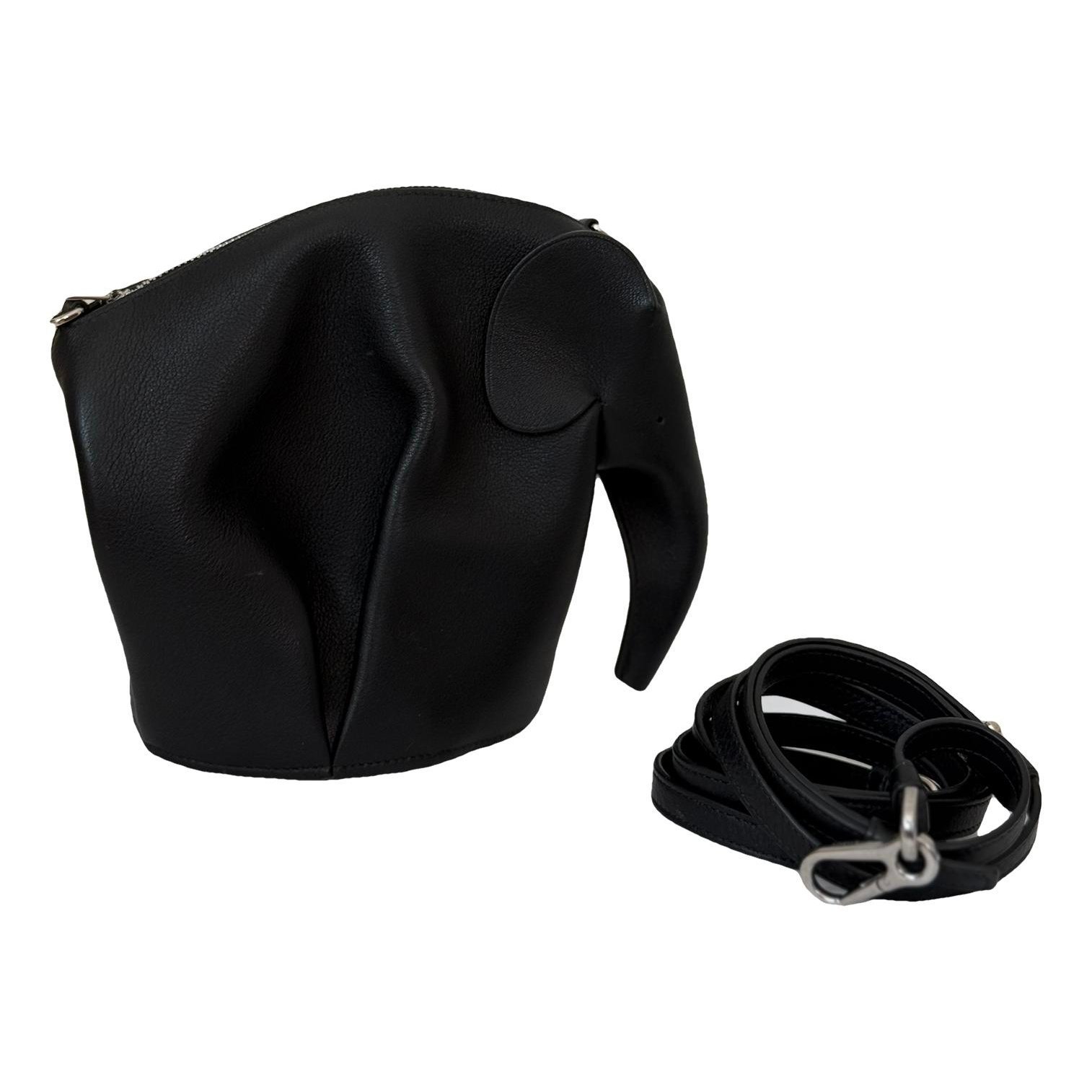 Animals leather crossbody bag