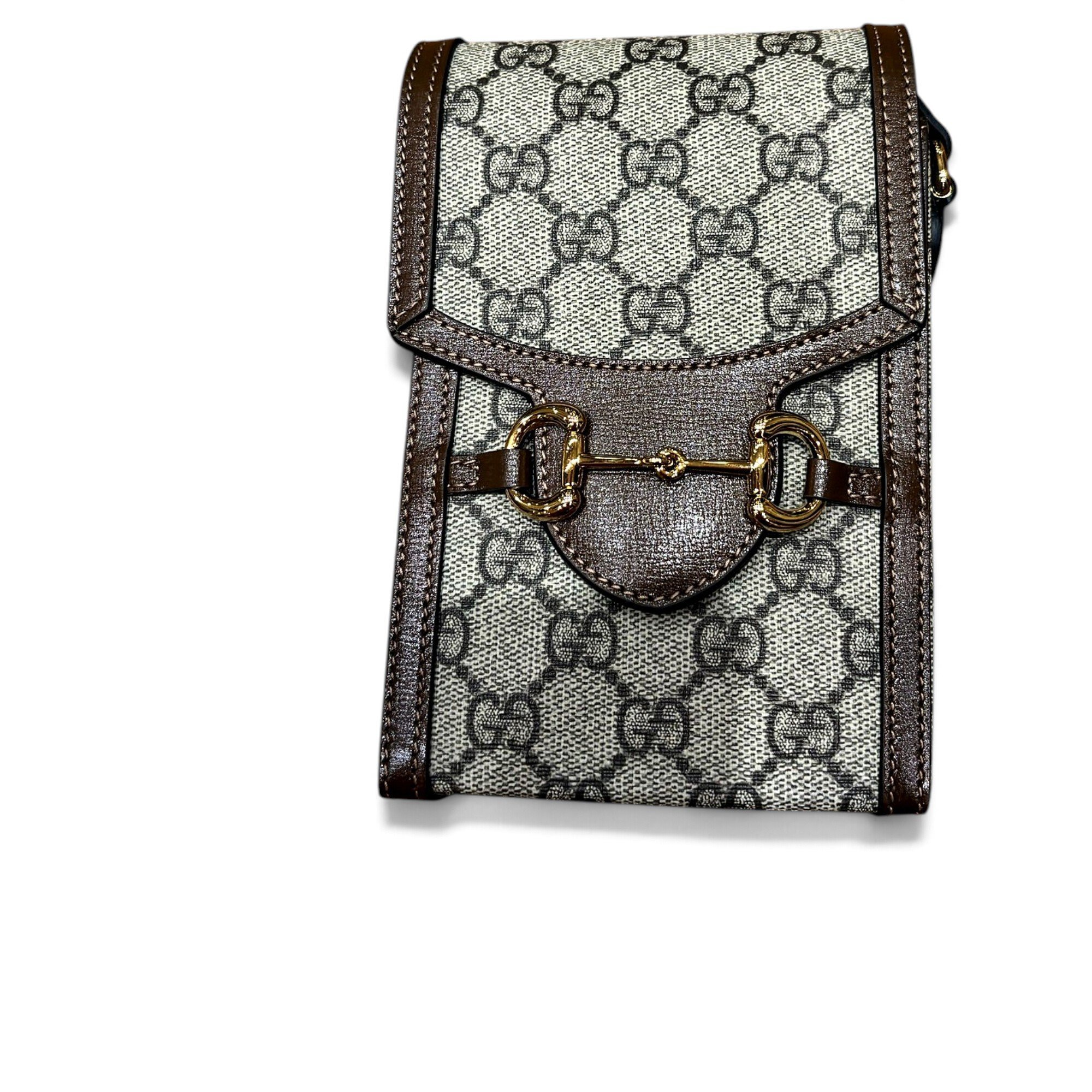 Horsebit 1955 Vertical leather crossbody bag