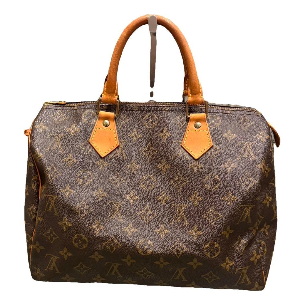 Speedy leather handbag
