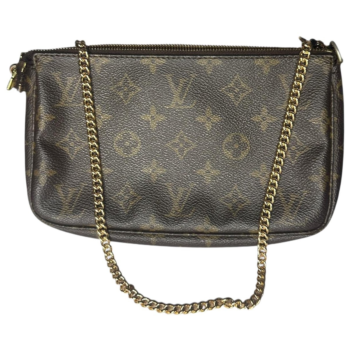 Pochette Accessoire leather handbag