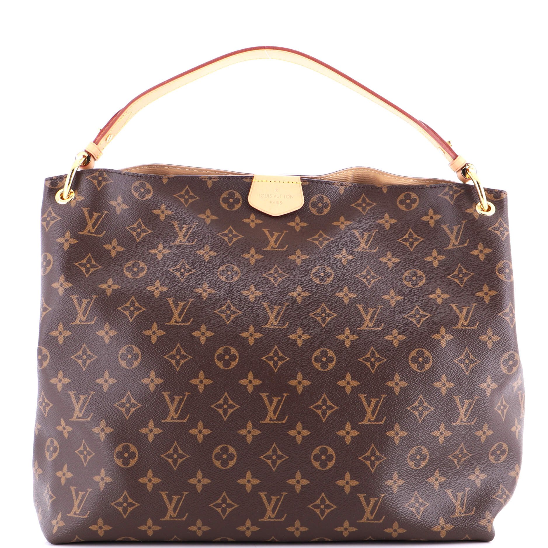 Louis Vuitton Graceful Handbag Monogram Canvas MM