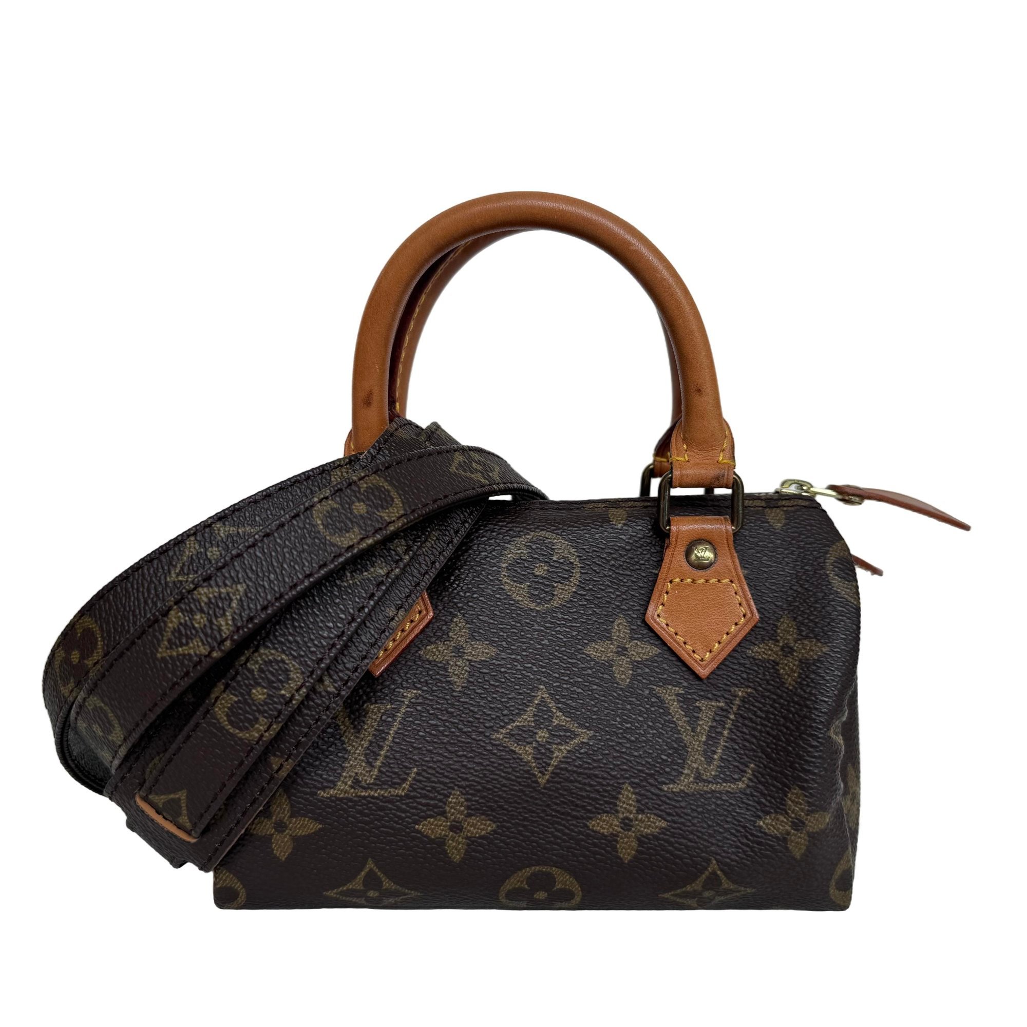 Nano Speedy / Mini HL cloth crossbody bag