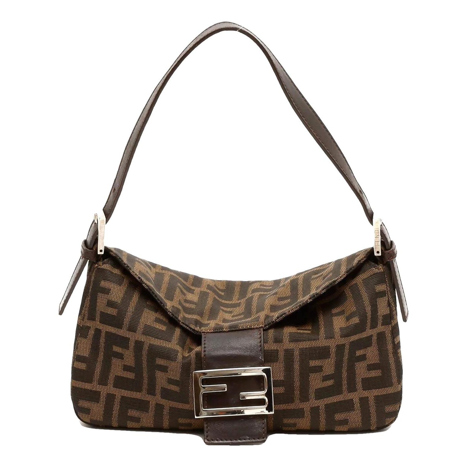 Baguette leather handbag