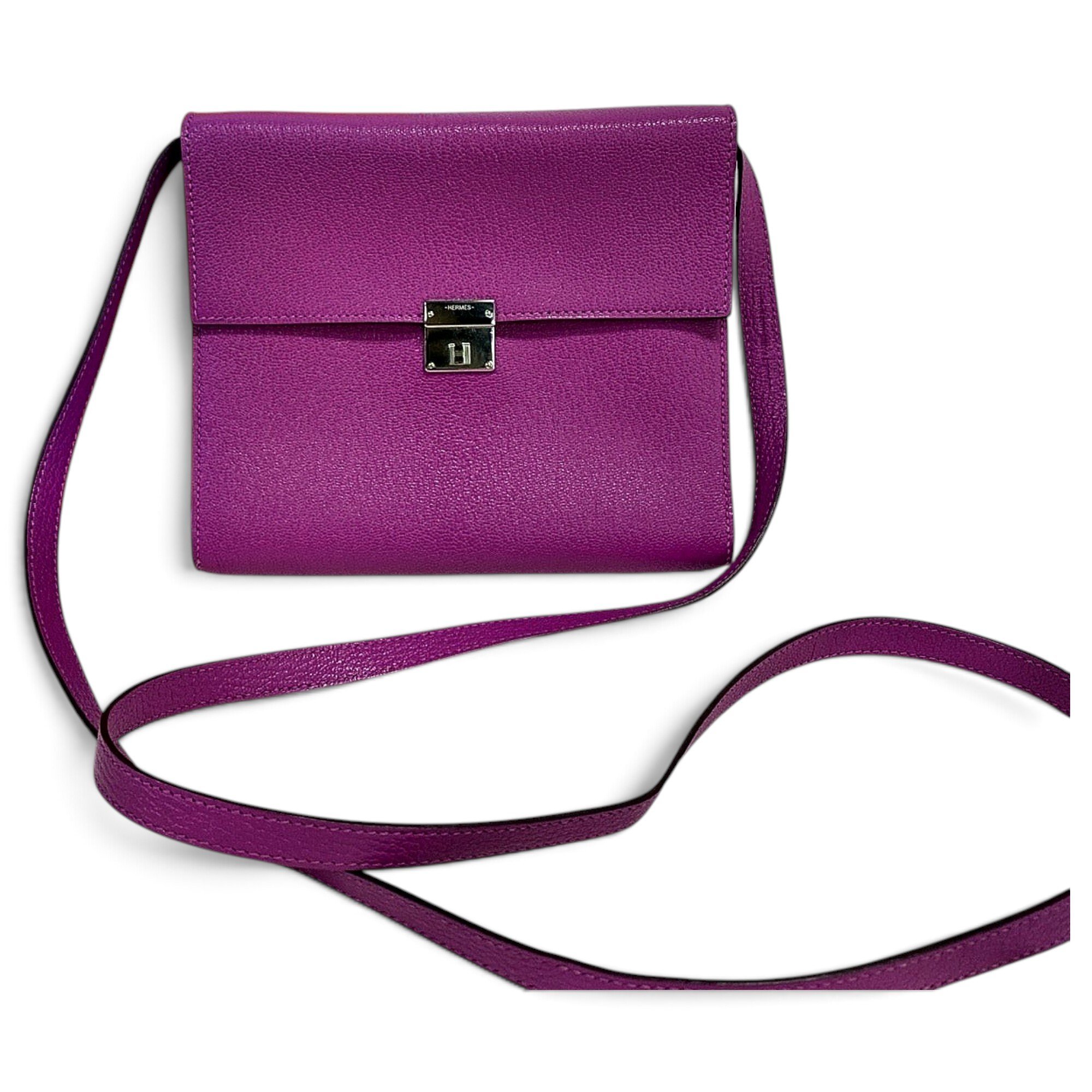 Leather crossbody bag