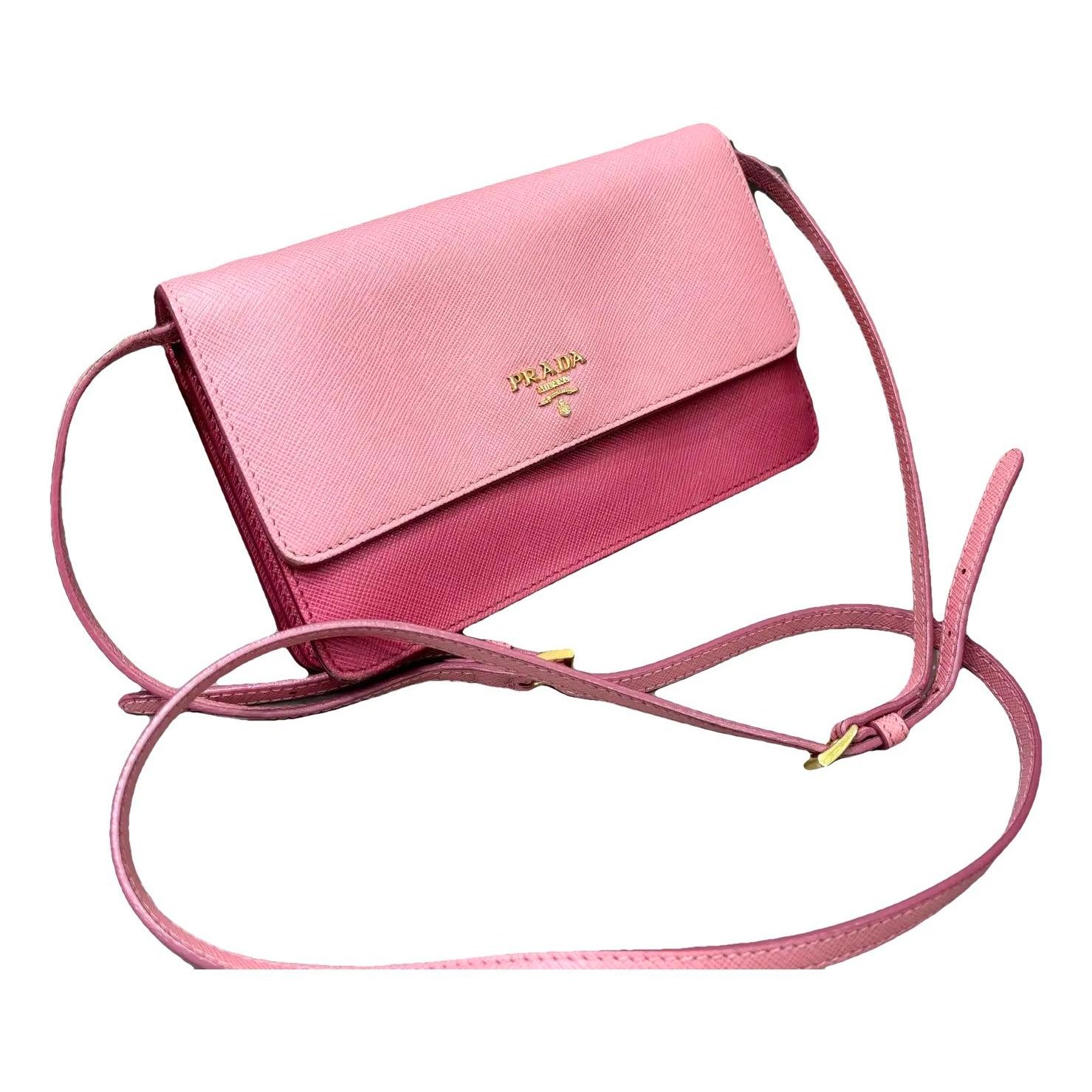 Leather crossbody bag