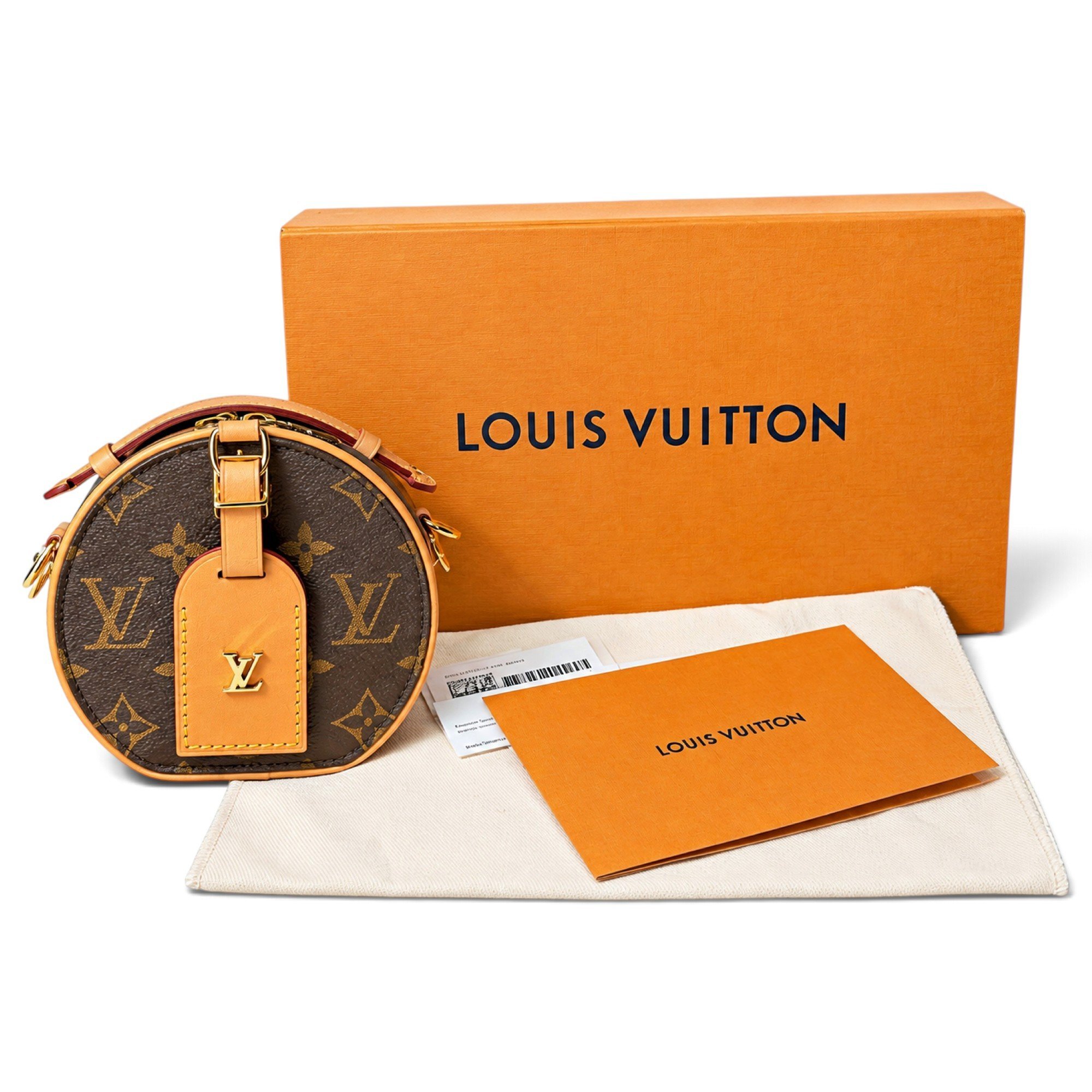Boîte chapeau souple leather crossbody bag