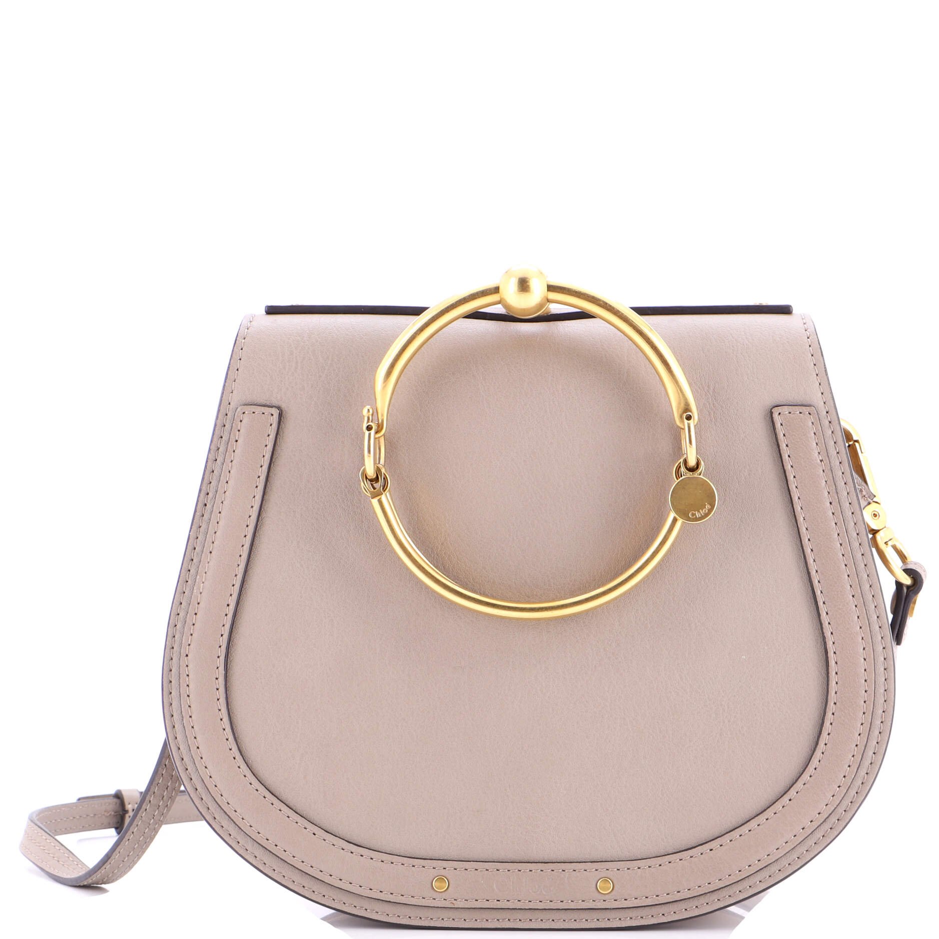 Chloe Nile Crossbody Bag Leather Medium