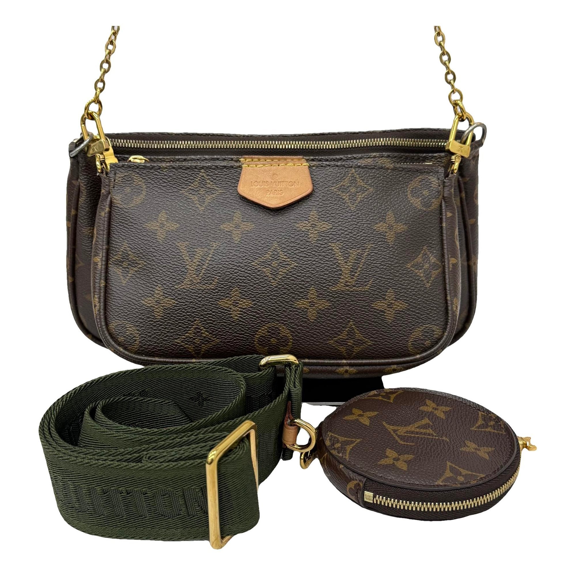 Multi Pochette Accessoires leather handbag