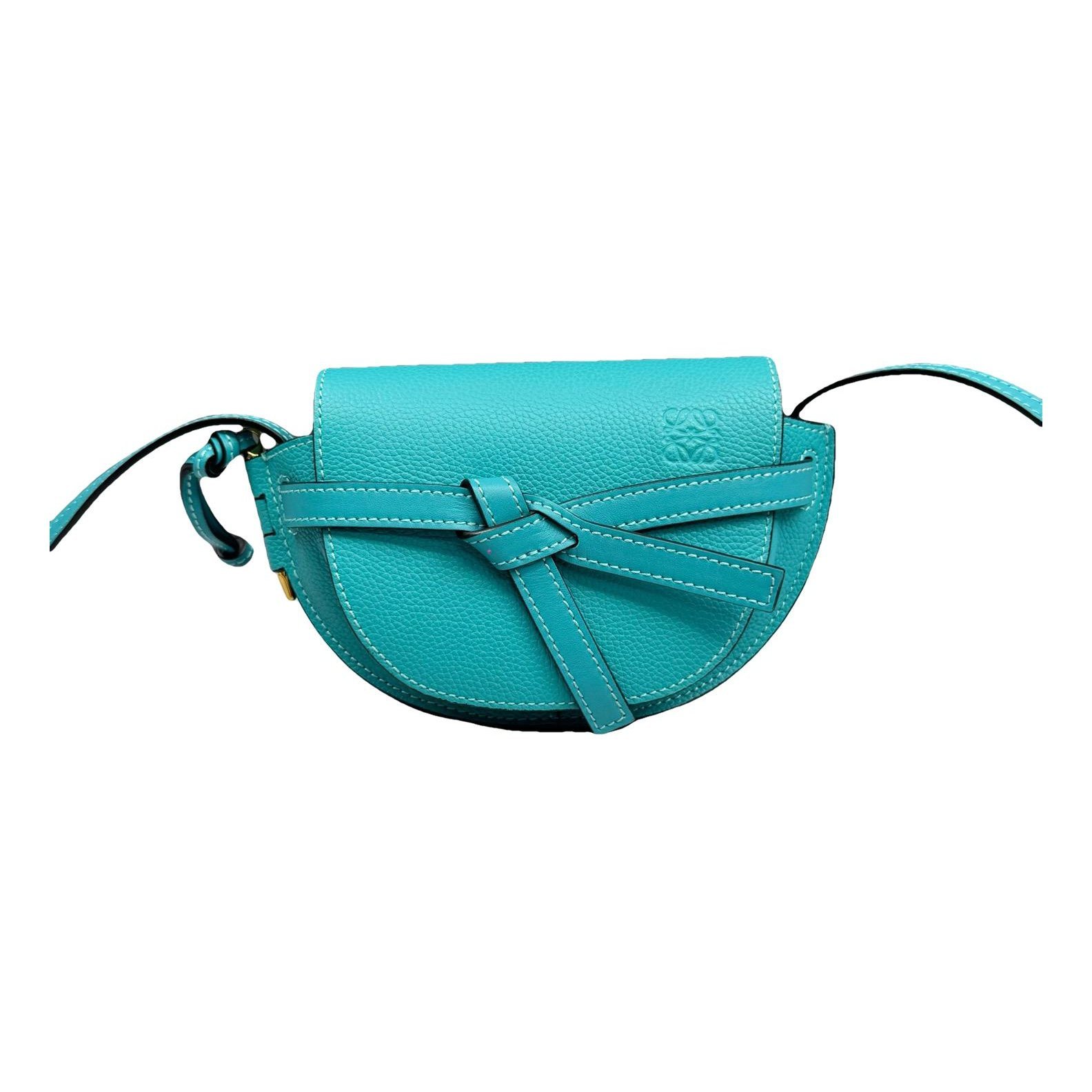 Gate leather crossbody bag
