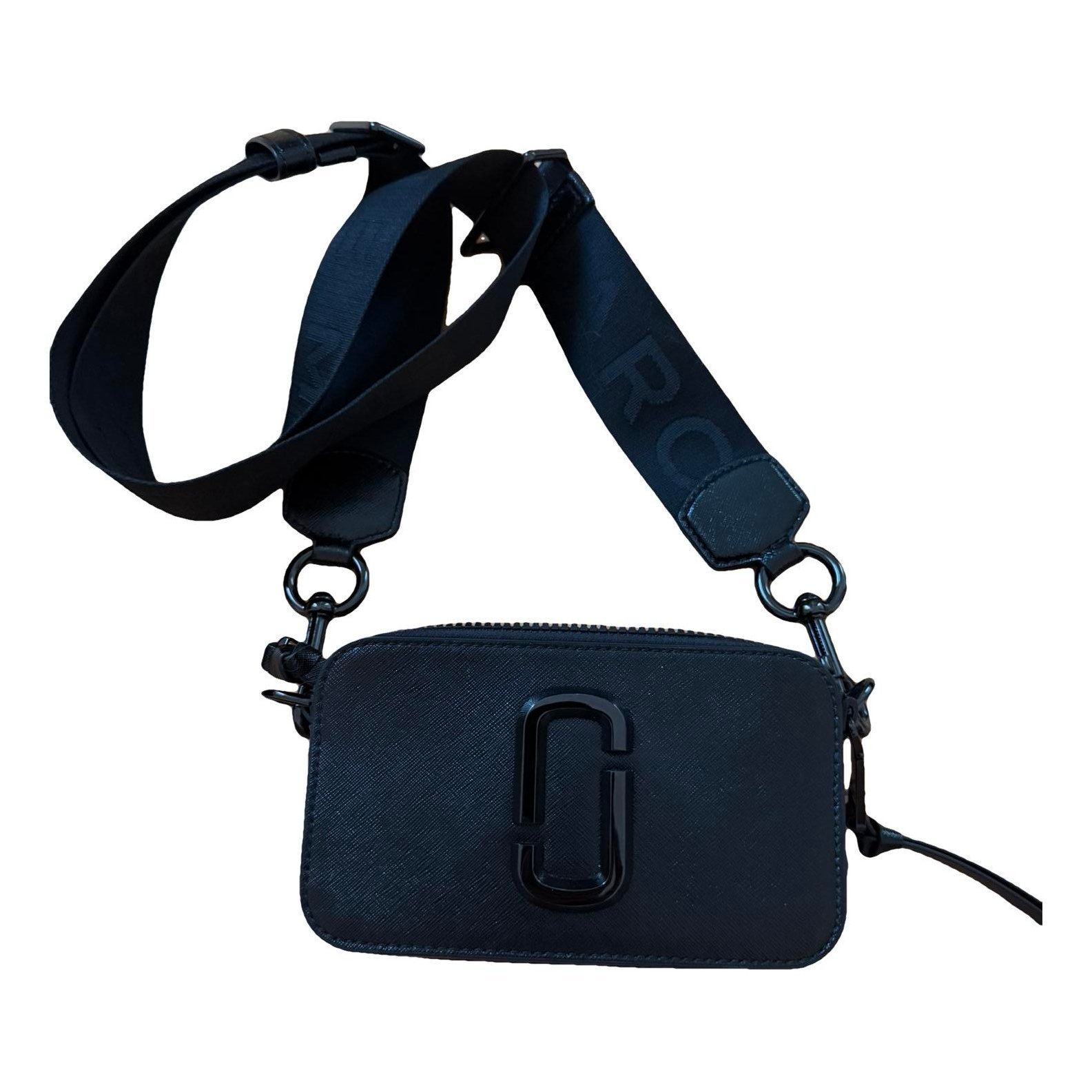Snapshot leather crossbody bag