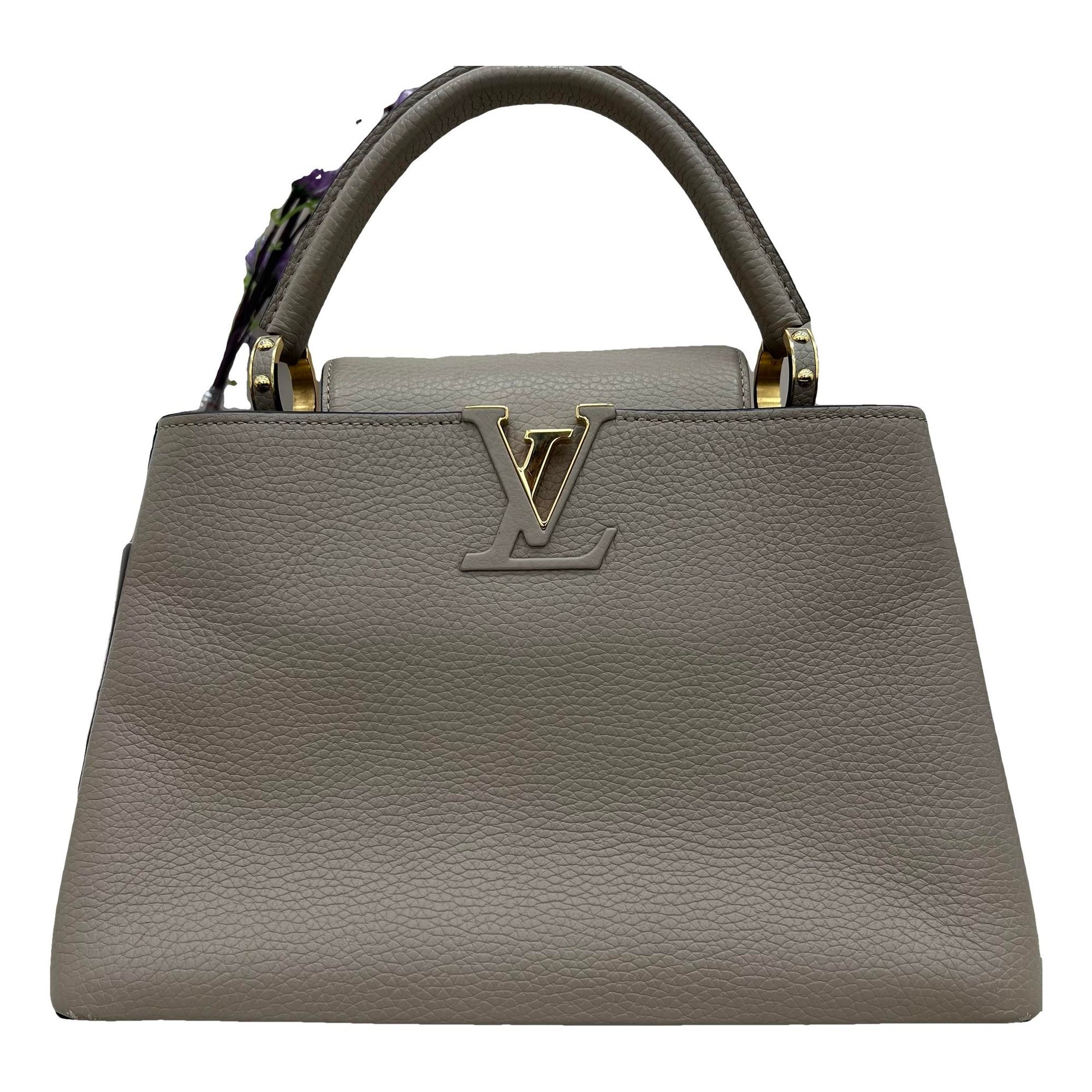 Capucines leather handbag