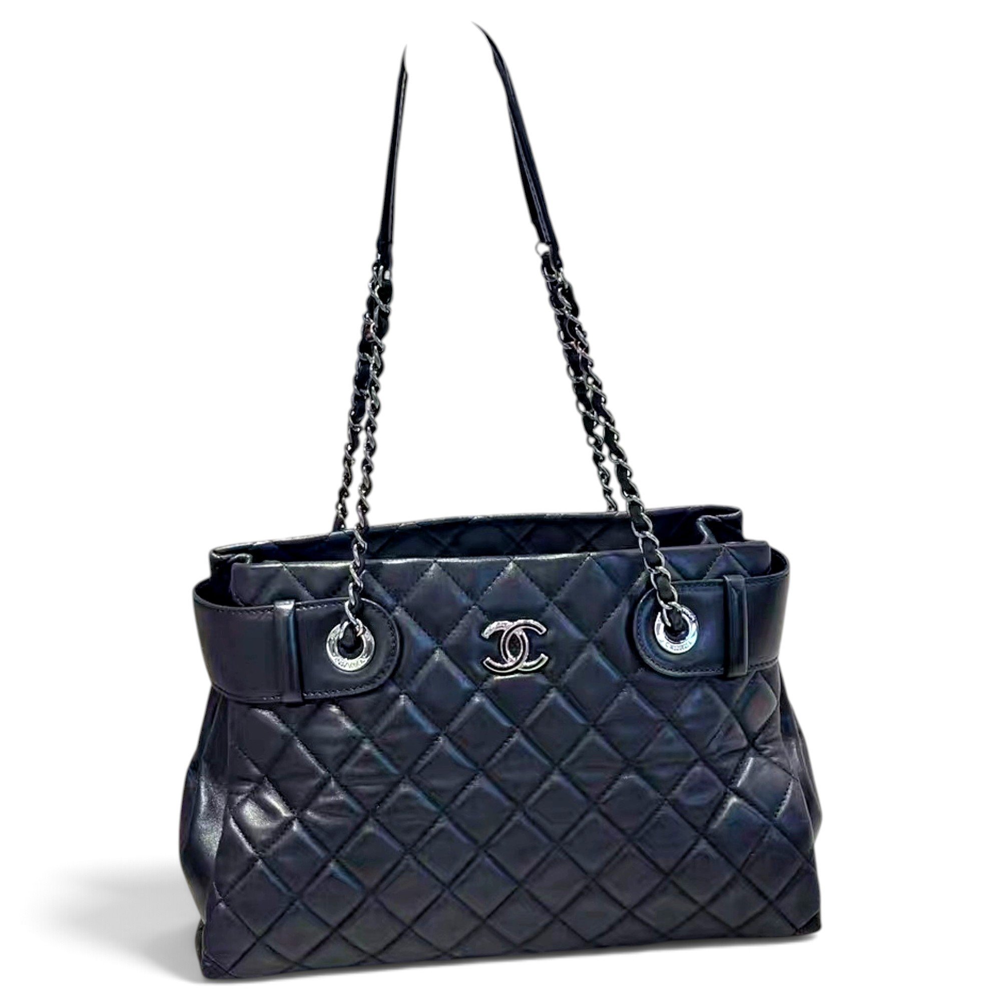 Paris-Biarritz leather handbag